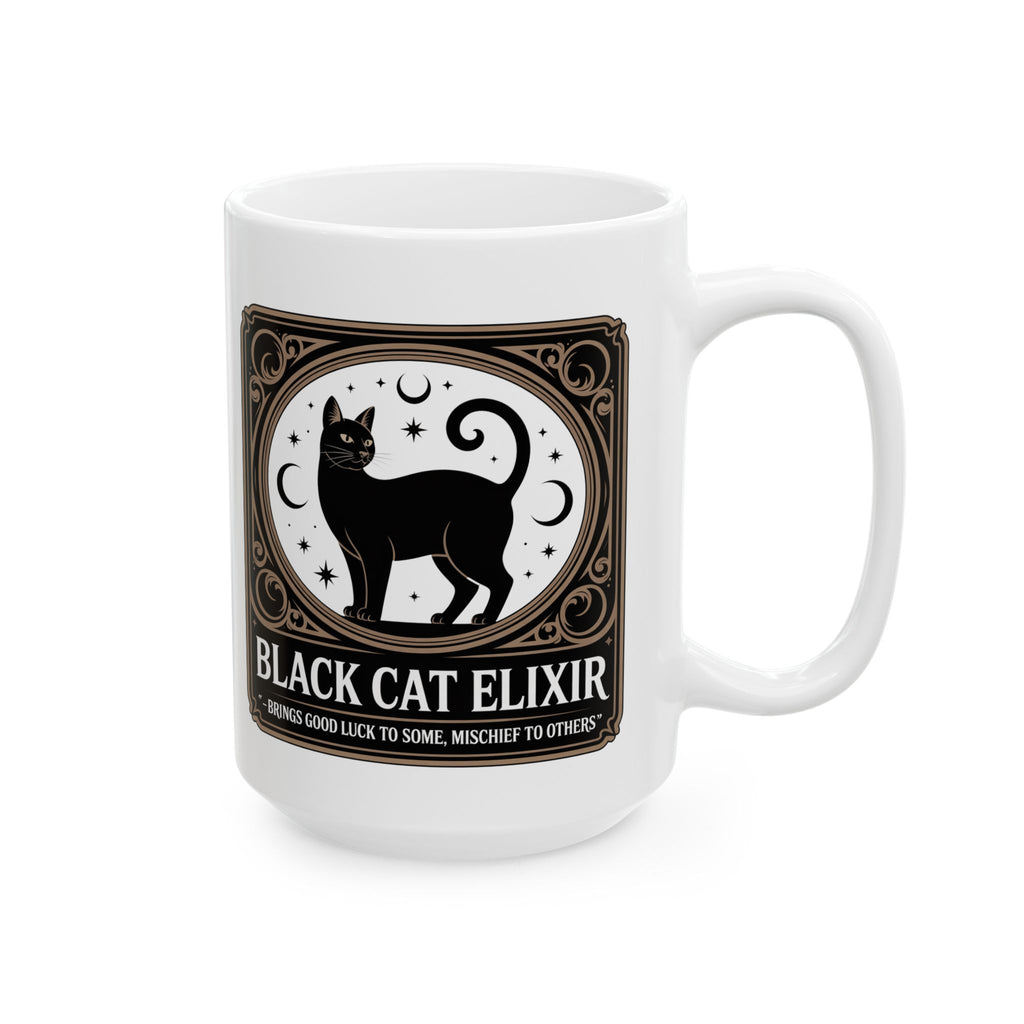 Black Cat Elixir Coffee Mug