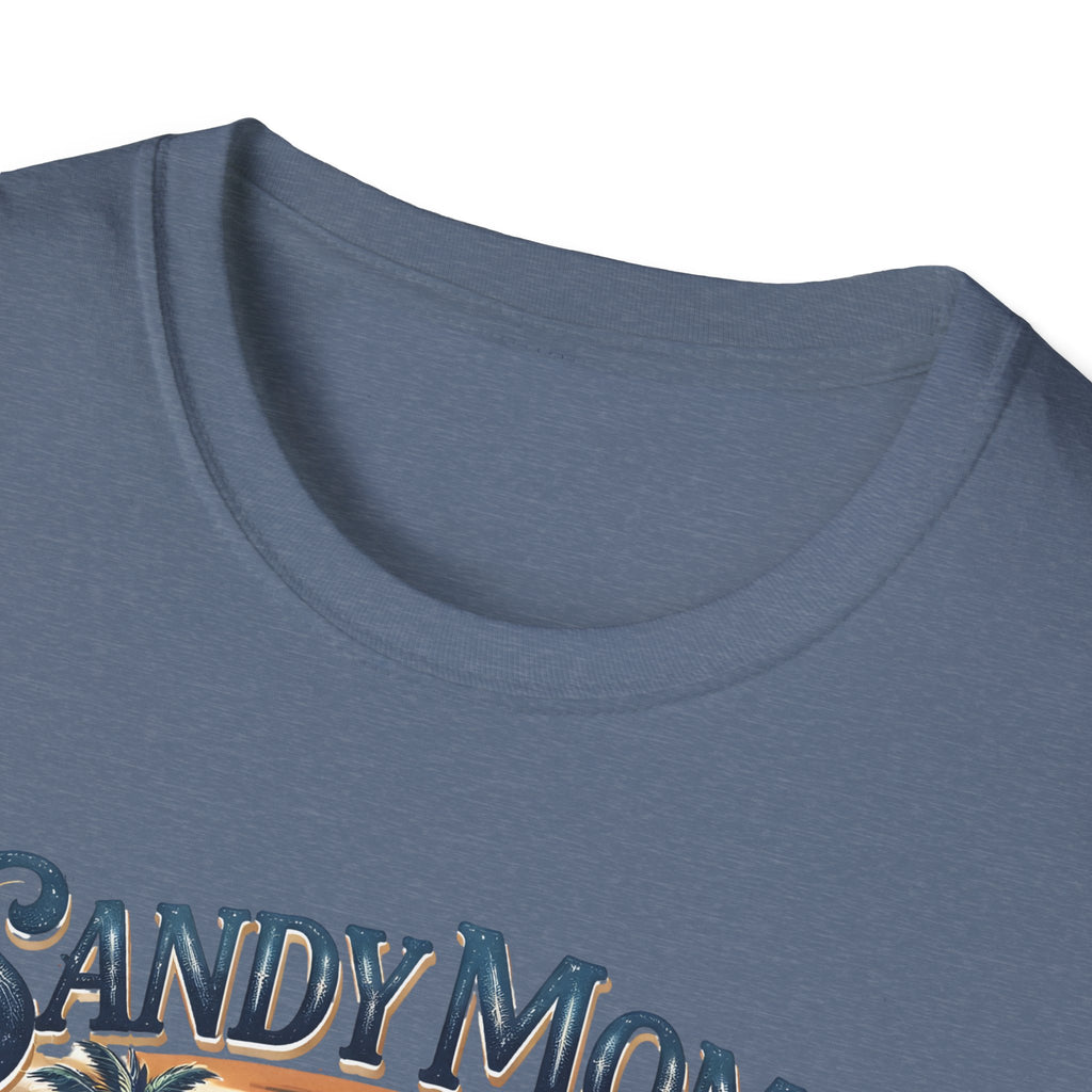 Sandy Moms Coastal Vibes T-Shirt — "Tropic Like It’s Hot" Beach Tee