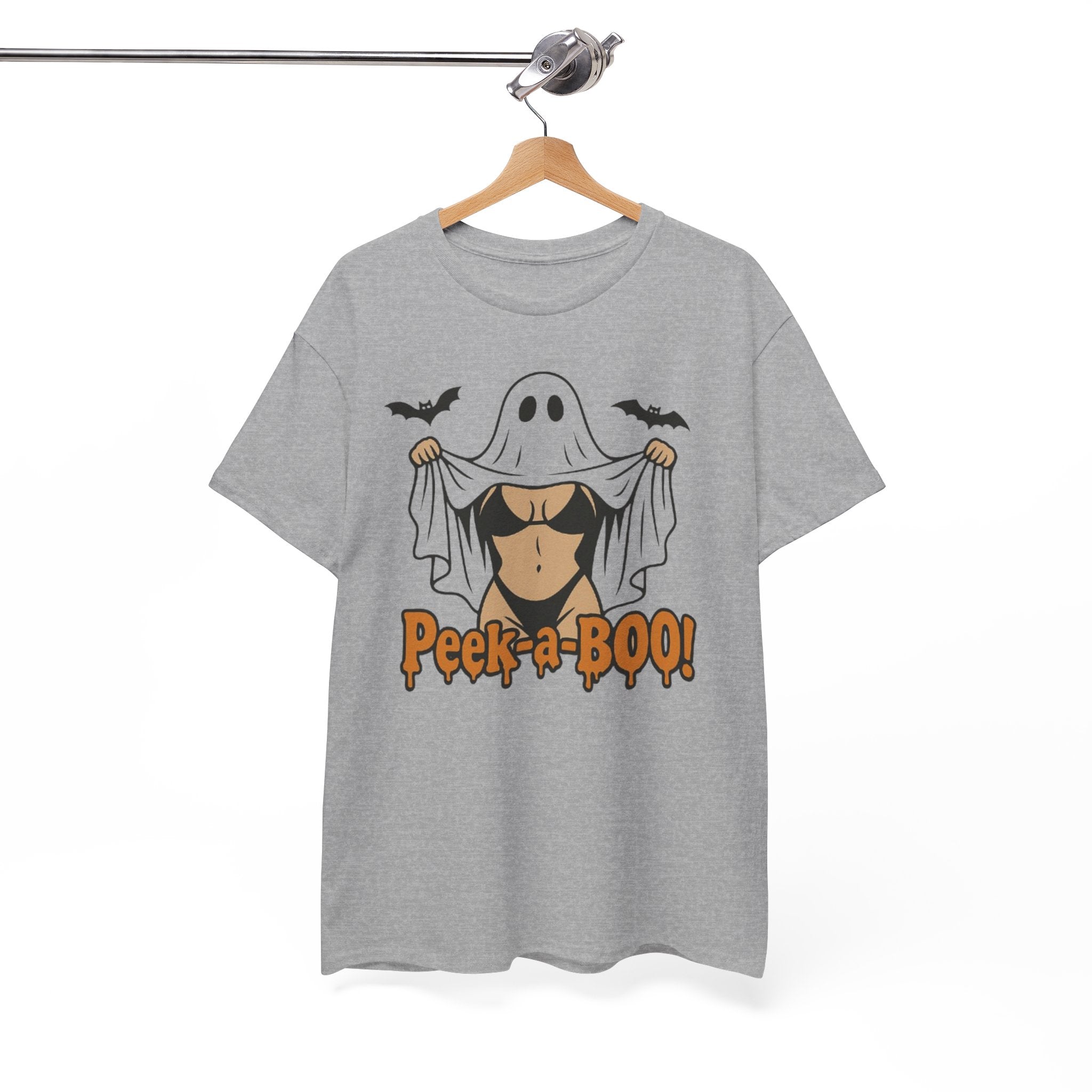 Spooky Ghost Peek-a-Boo T-shirt