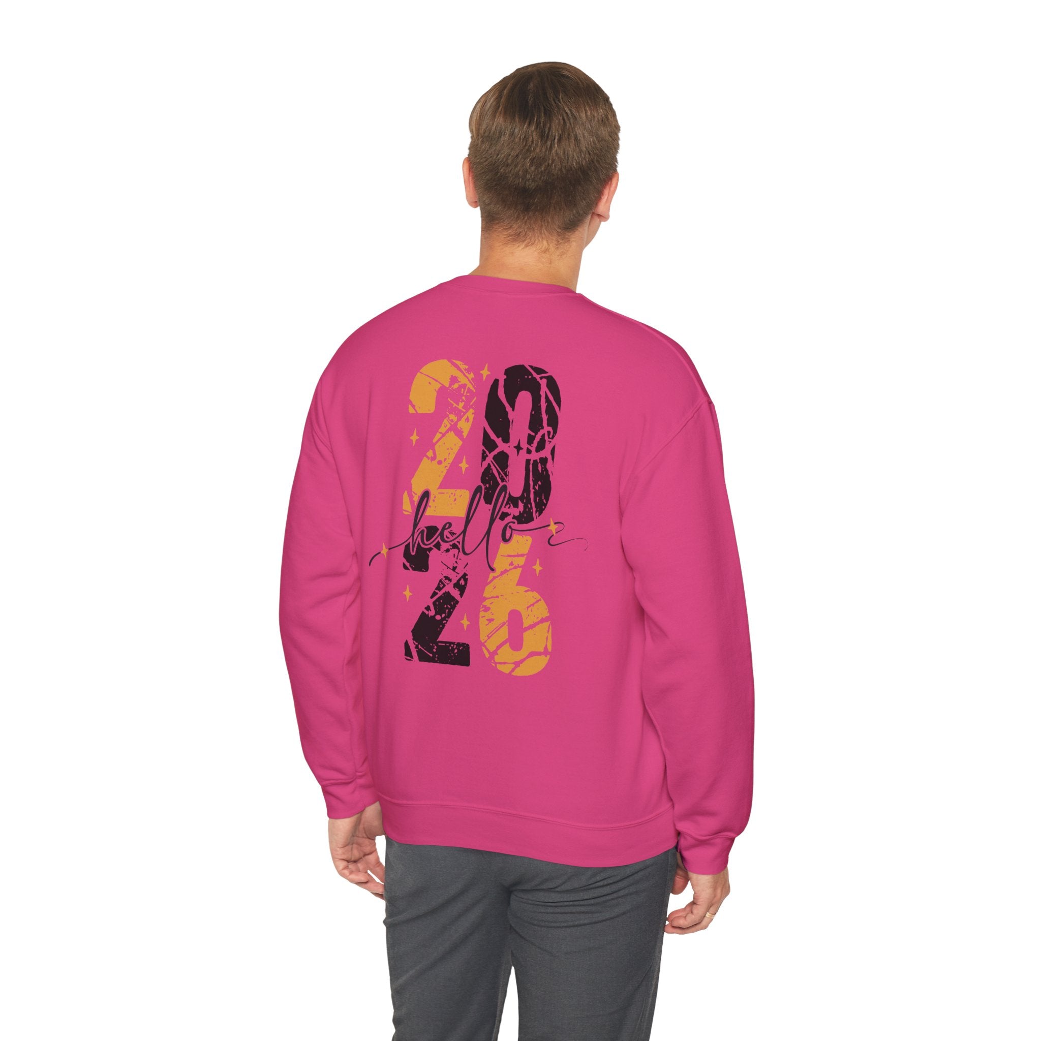 2026 New Year Graphic Pullover Sweatshirt