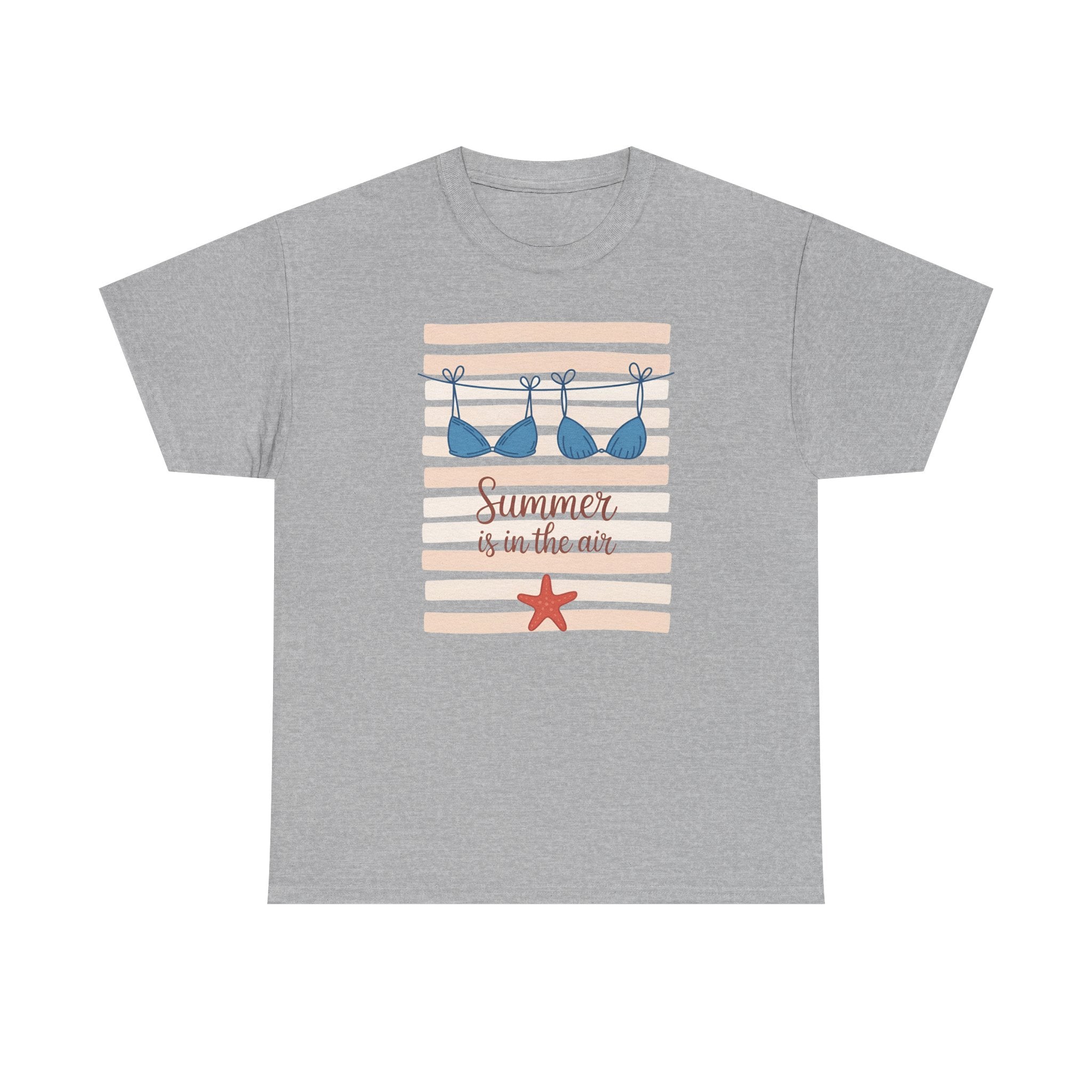 Summer Is In The Air Tee — Beach Bikini Graphic T-Shirt