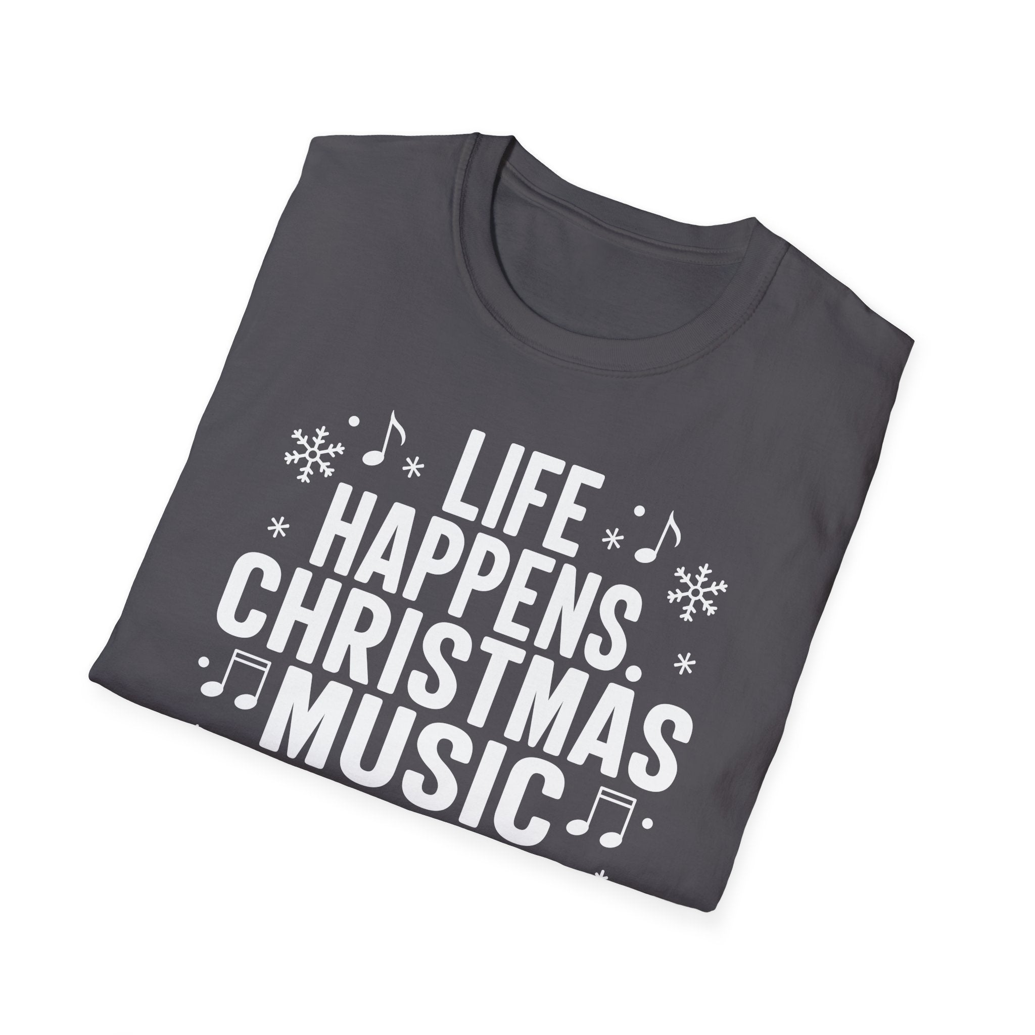 Christmas Music Helps Unisex Tee