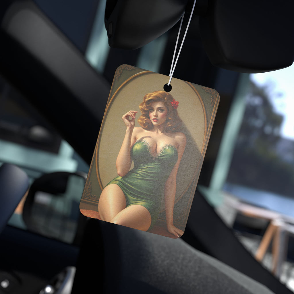 Vintage Pin-Up Car Air Freshener