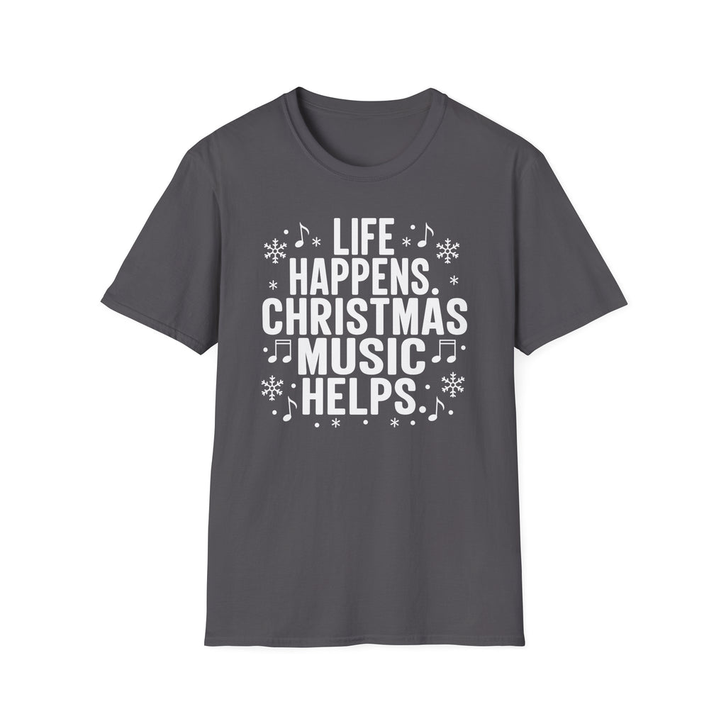 Christmas Music Helps Unisex Tee