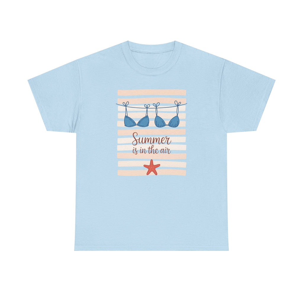 Summer Is In The Air Tee — Beach Bikini Graphic T-Shirt
