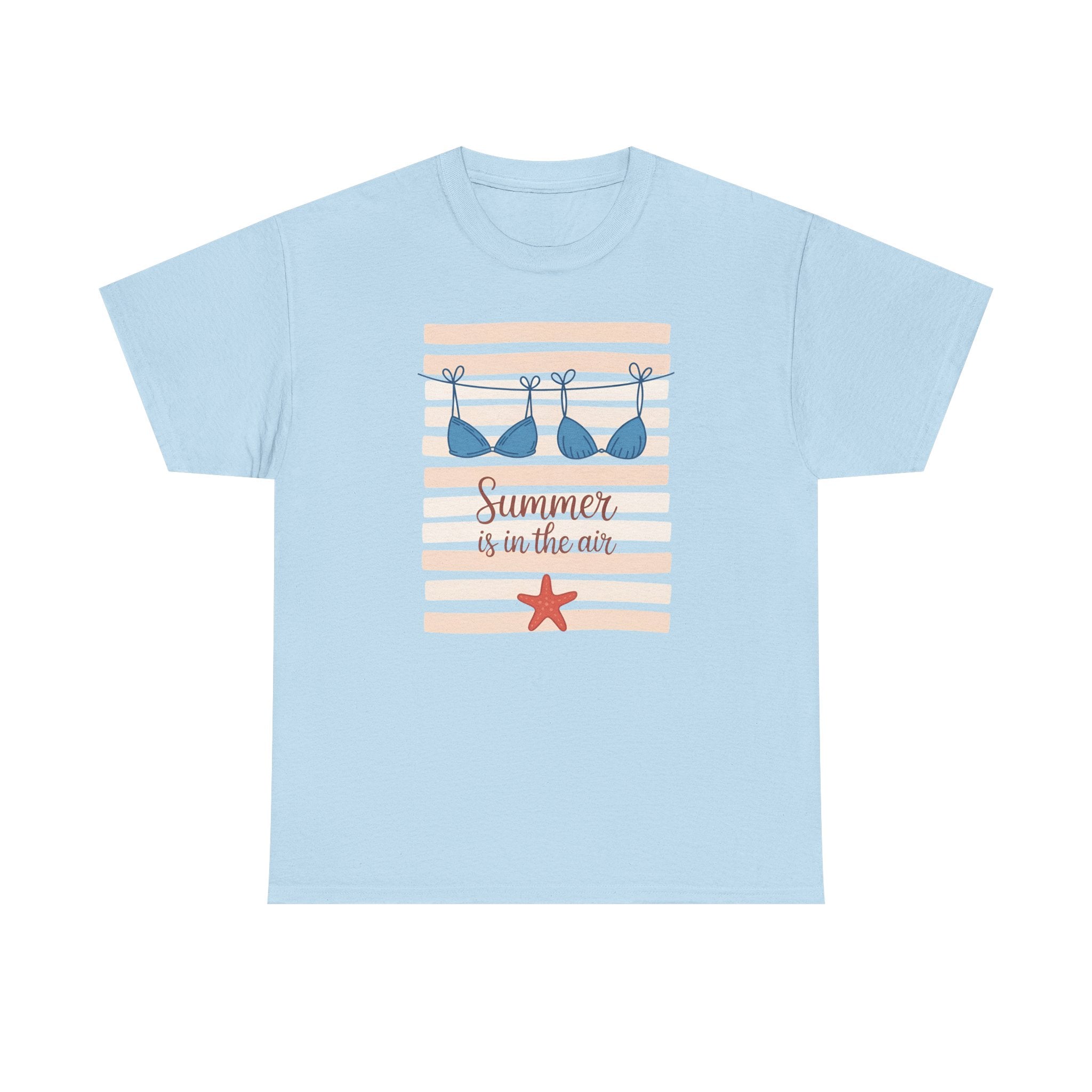 Summer Is In The Air Tee — Beach Bikini Graphic T-Shirt
