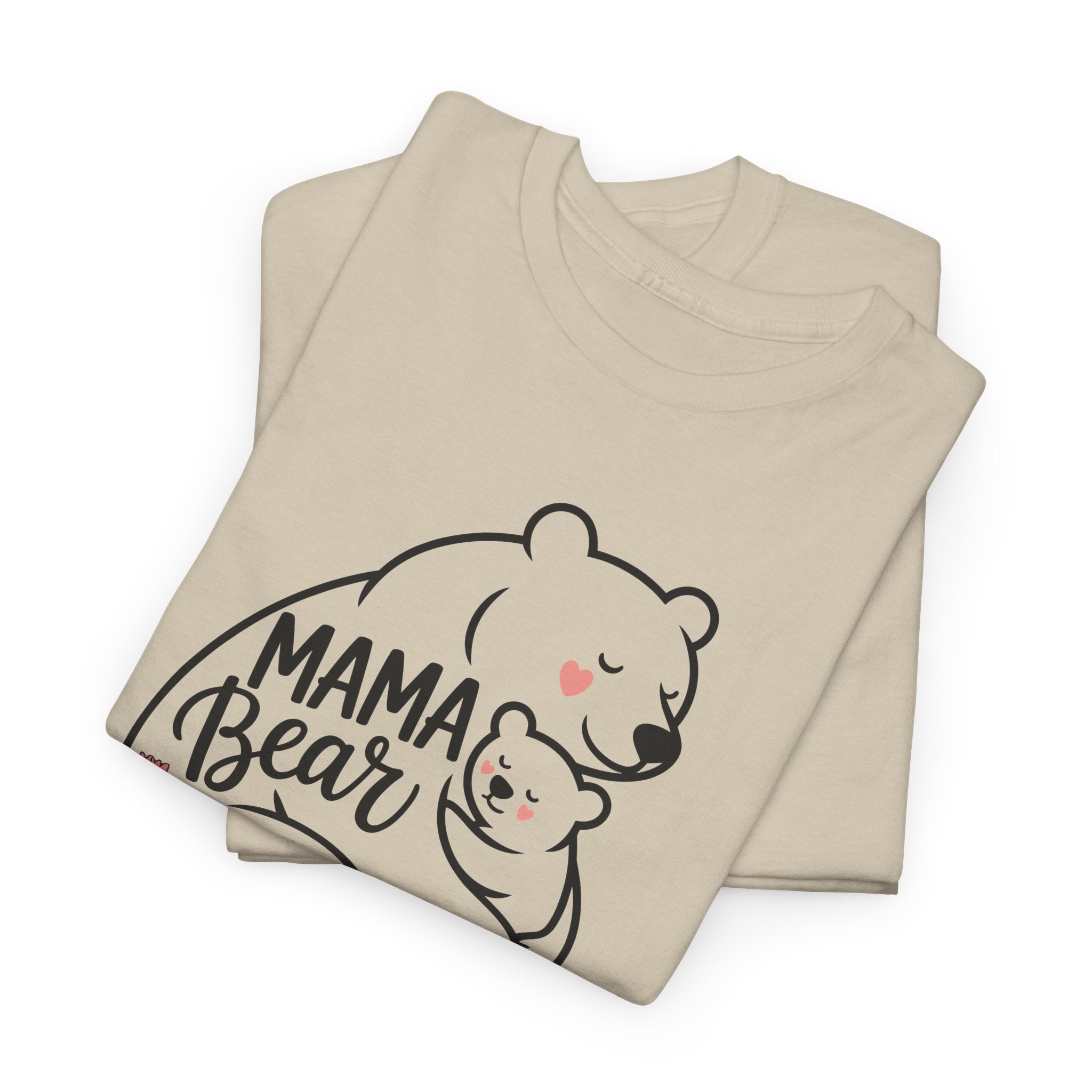 Mama Bear Tee — Cute Mother & Baby Bear Graphic Shirt