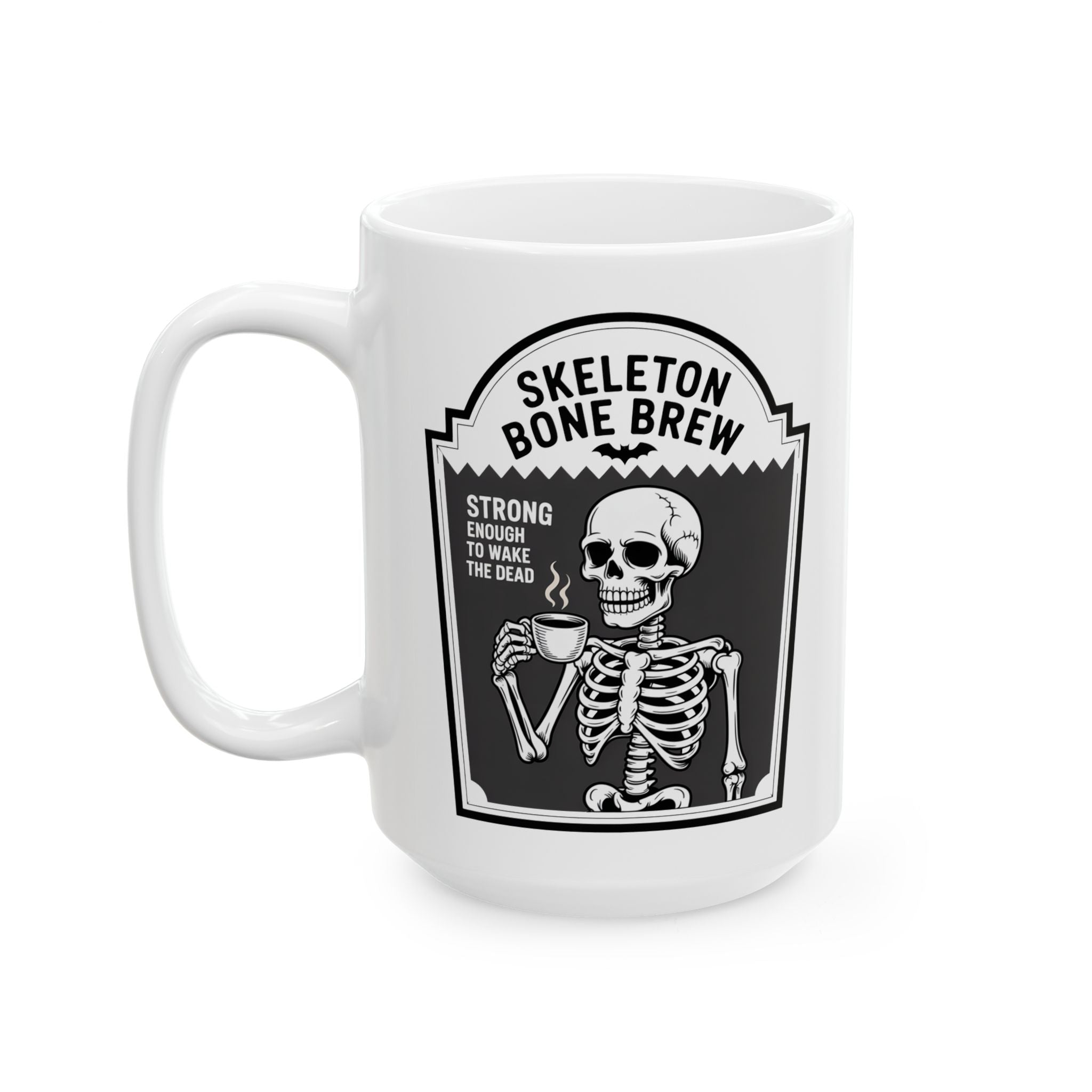 Skeleton Bone Brew Ceramic Mug