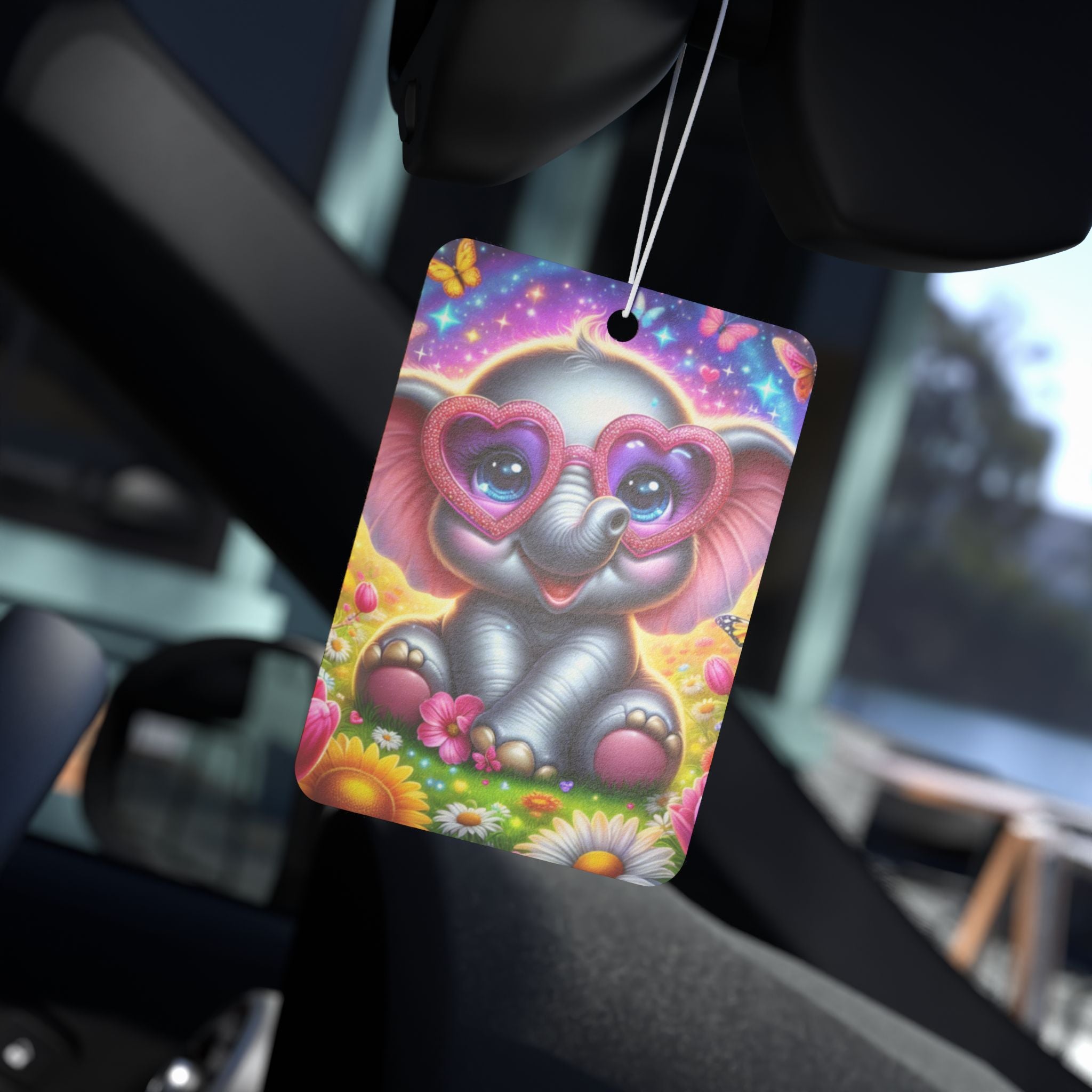Playful Elephant Car Air Freshener
