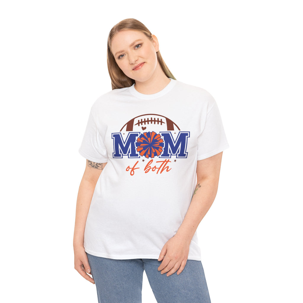 Football Cheerleading Mom Of Both T-shirt