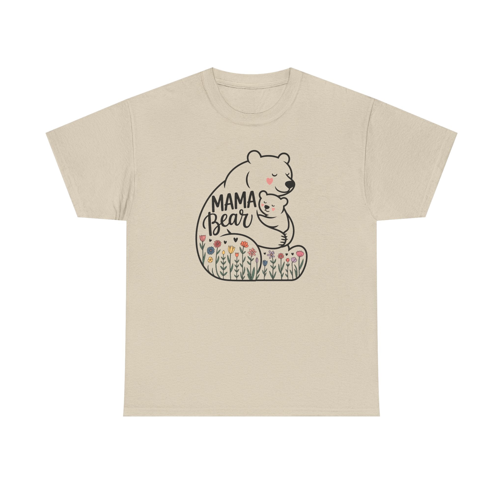 Mama Bear Tee — Cute Mother & Baby Bear Graphic Shirt