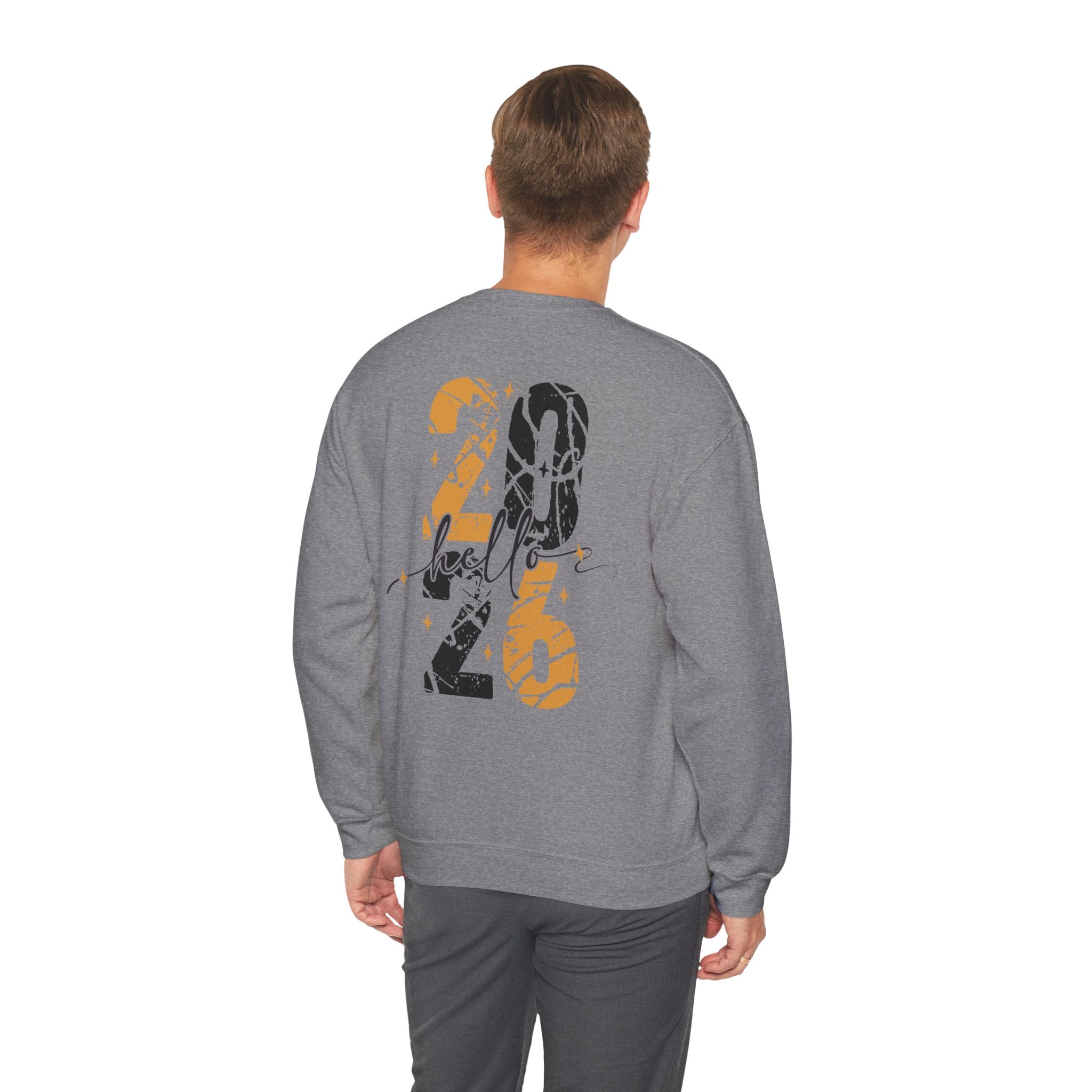 2026 New Year Graphic Pullover Sweatshirt