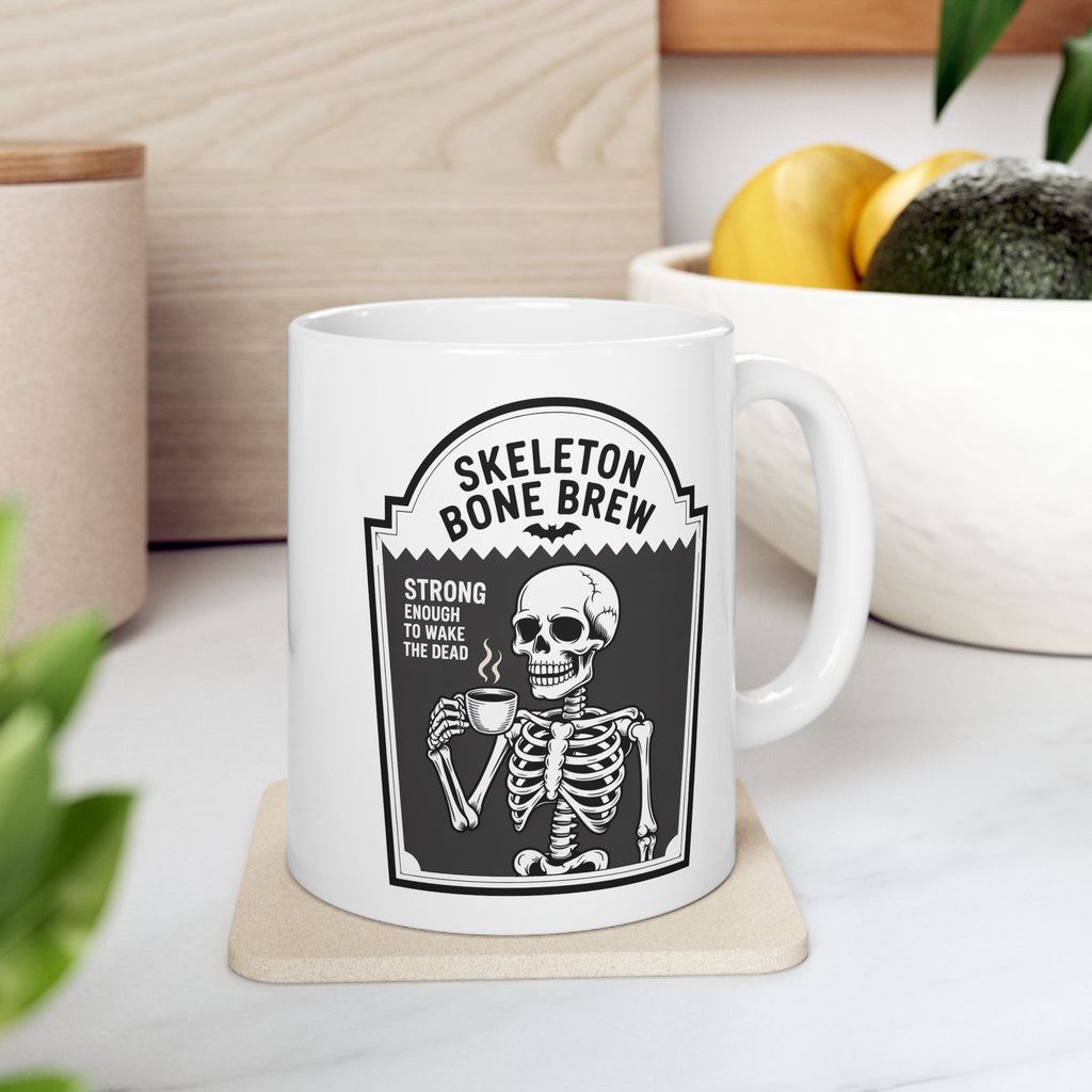 Skeleton Bone Brew Ceramic Mug