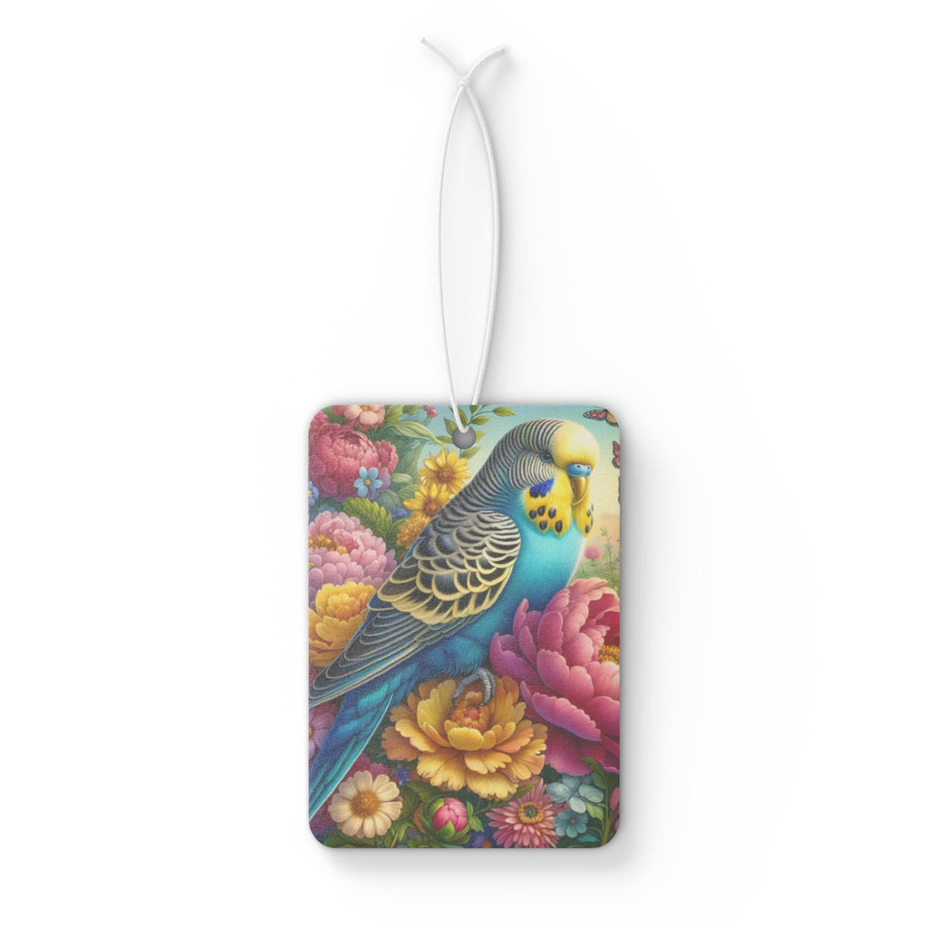 Vibrant Parakeet Car Air Freshener