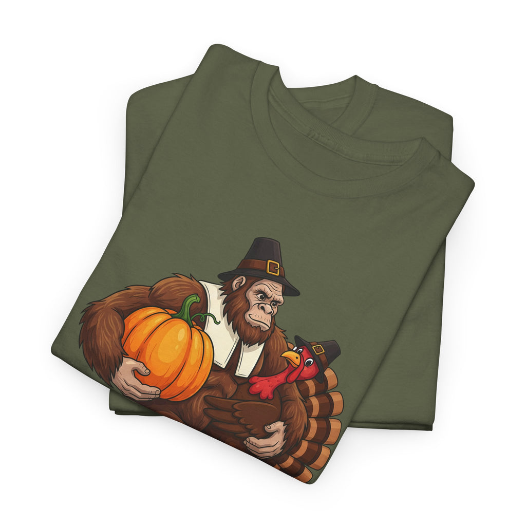 Thanksgiving Bigfoot T-shirt