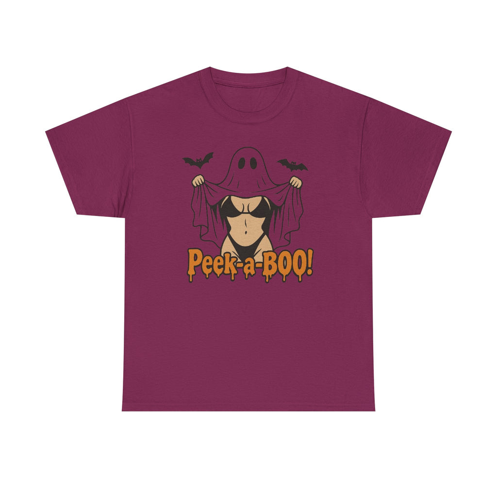 Spooky Ghost Peek-a-Boo T-shirt