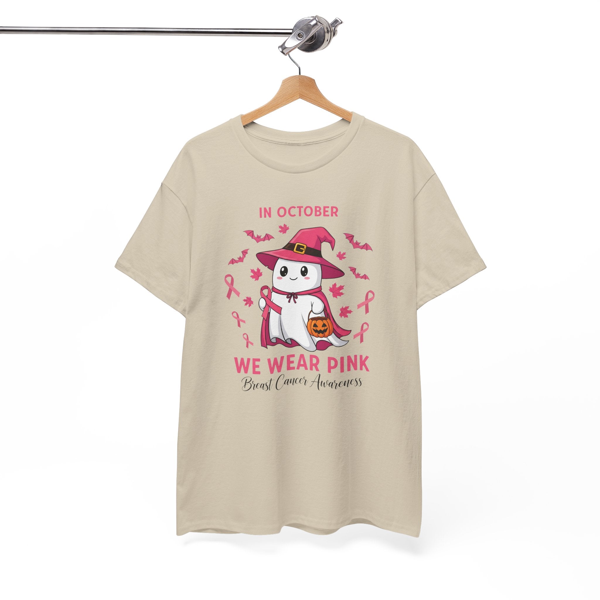 Ghost Breast Cancer Awareness T-shirt