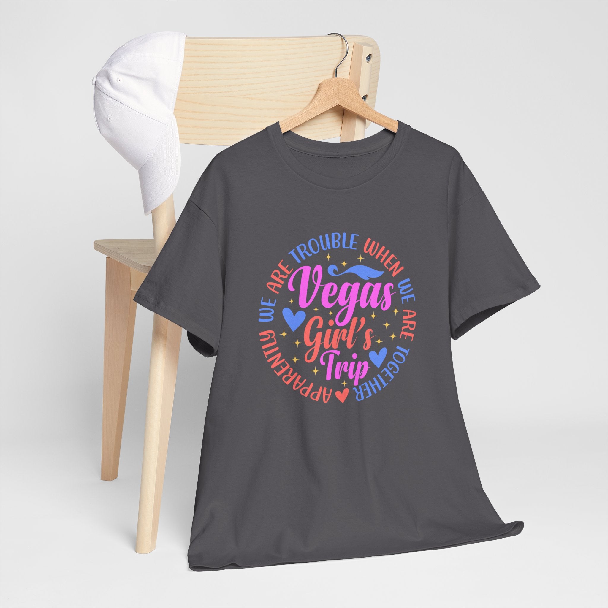 Vegas Girls' Trip T-Shirt — "Vegas Girl's Trip" Bachelorette & Vacation Tee