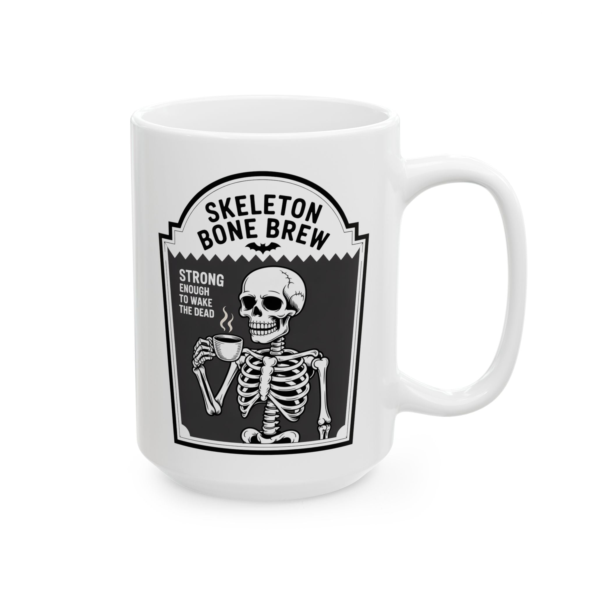 Skeleton Bone Brew Ceramic Mug