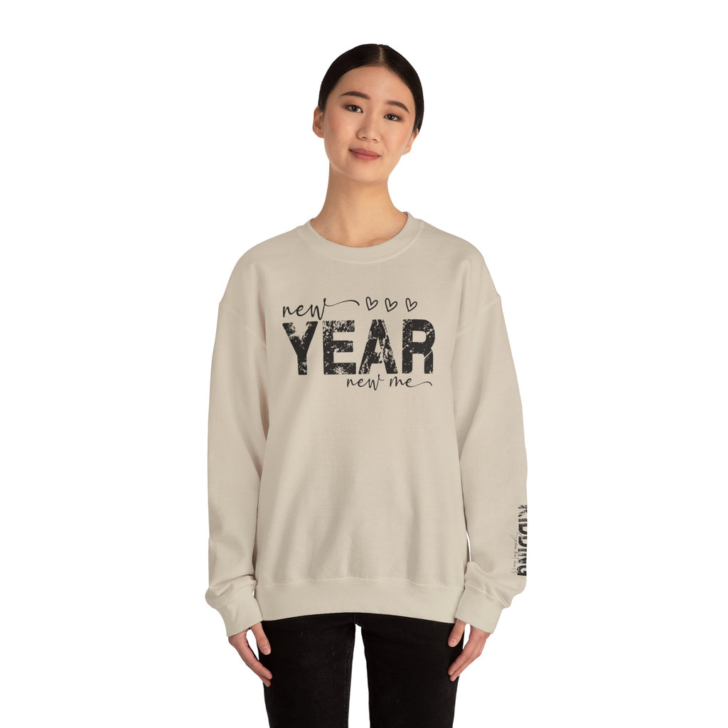 New Year, New Me Same Hot Mess Crewneck Sweatshirt