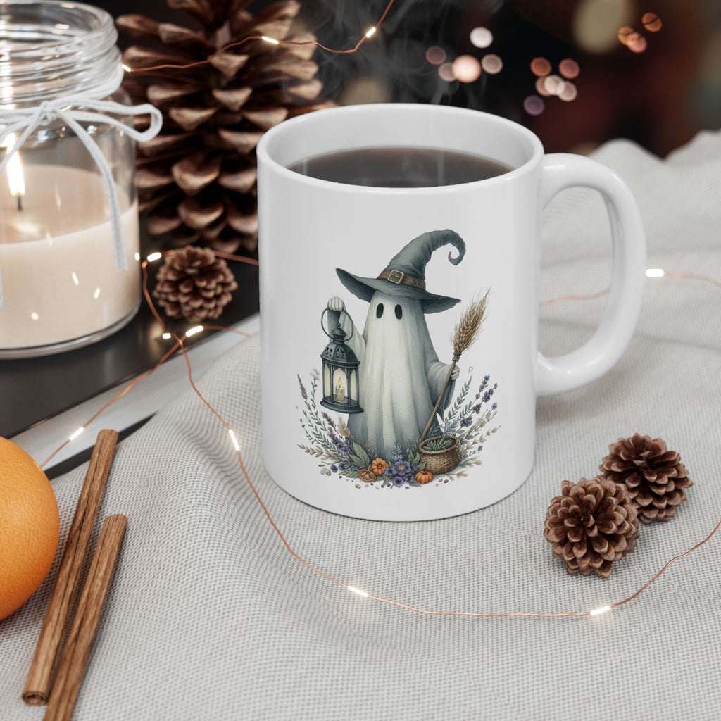 Cute Ghost Ceramic Mug