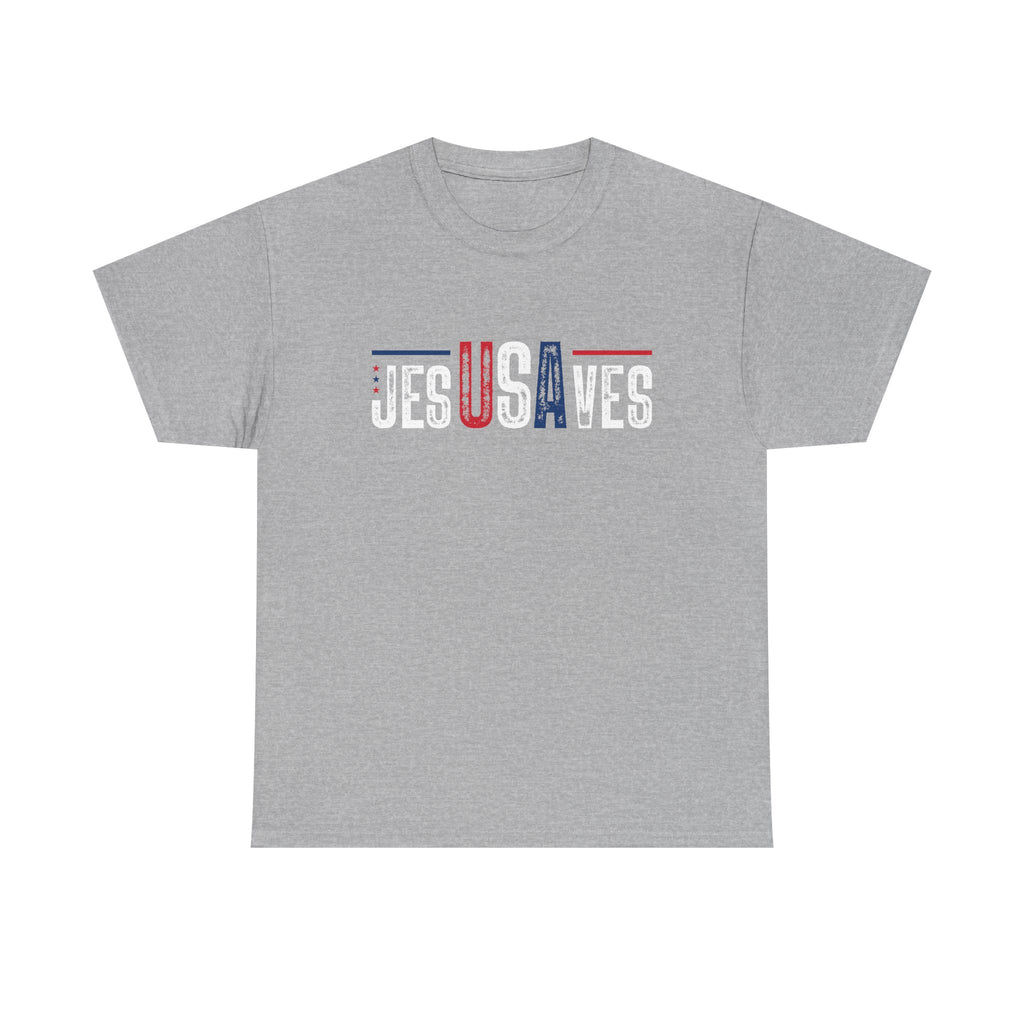Jesus Saves Patriotic T-Shirt