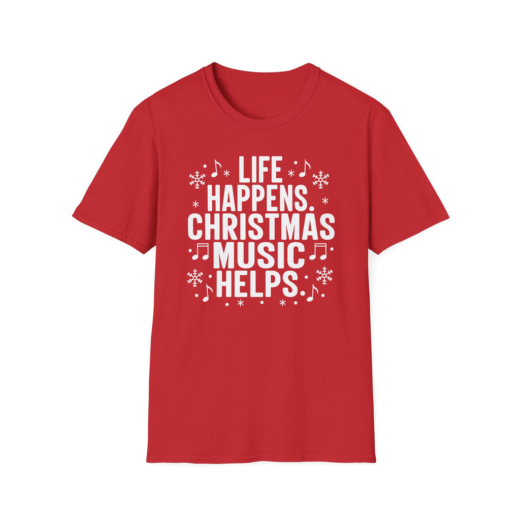 Christmas Music Helps Unisex Tee