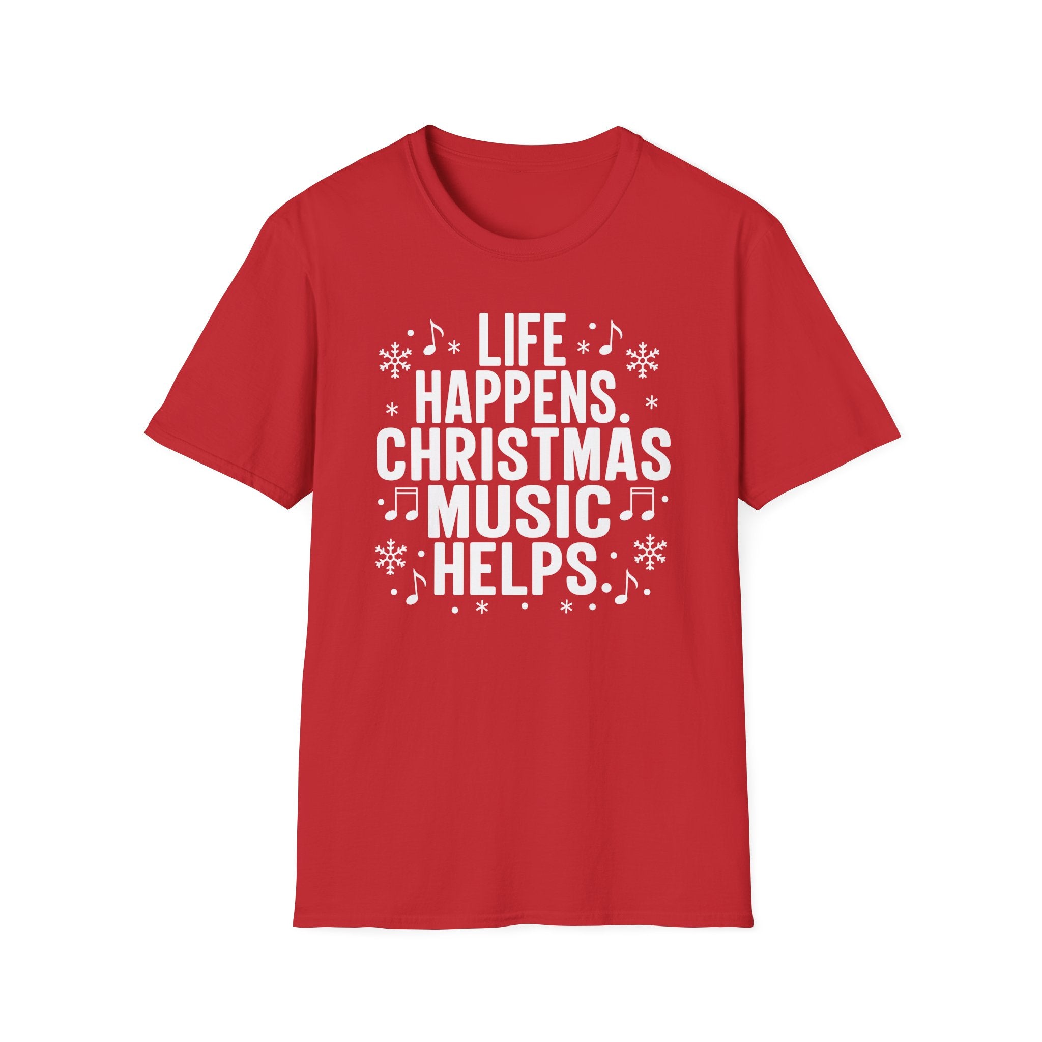 Christmas Music Helps Unisex Tee