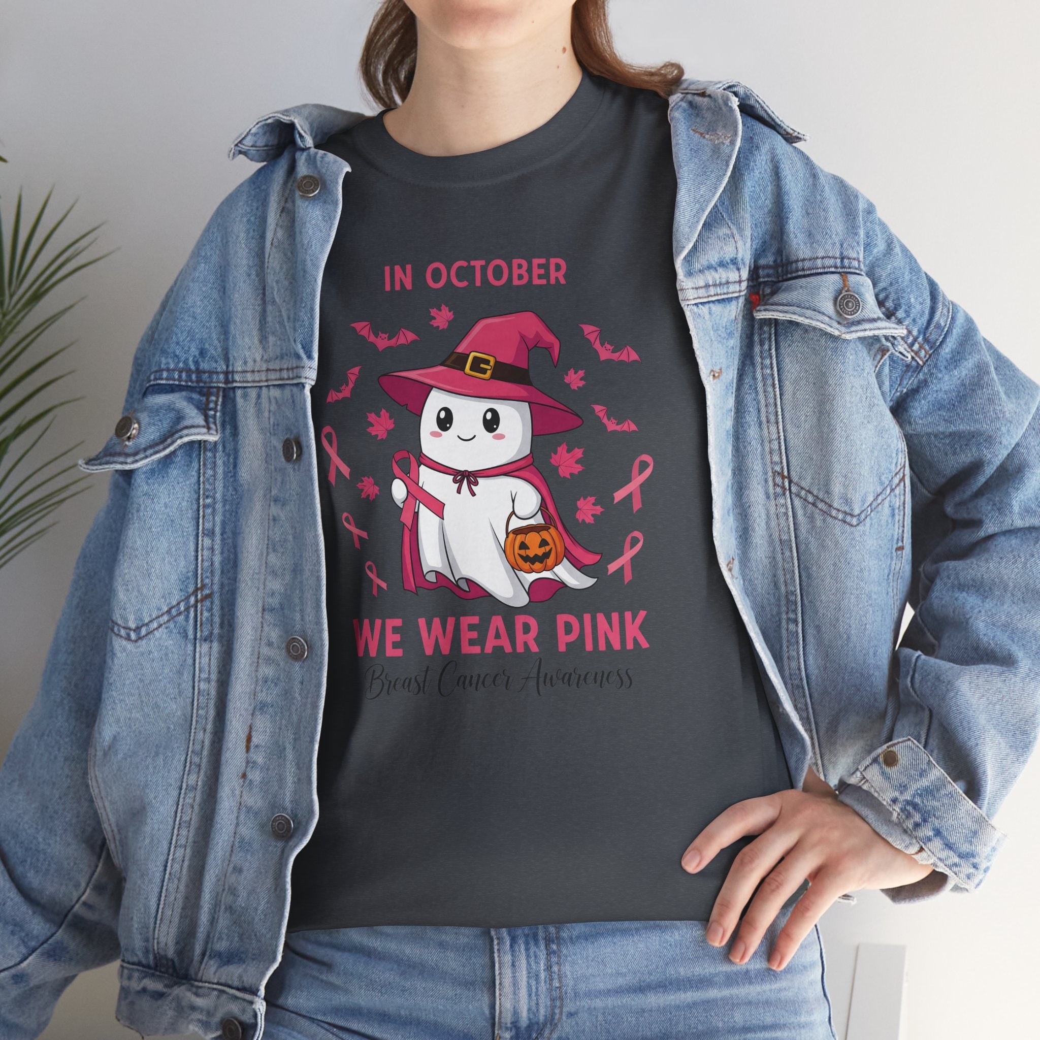 Ghost Breast Cancer Awareness T-shirt