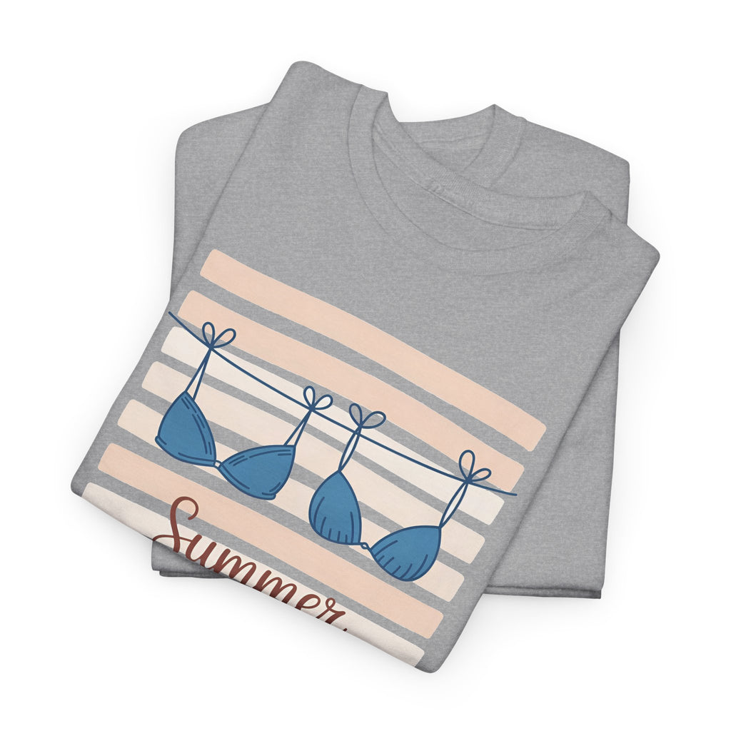Summer Is In The Air Tee — Beach Bikini Graphic T-Shirt