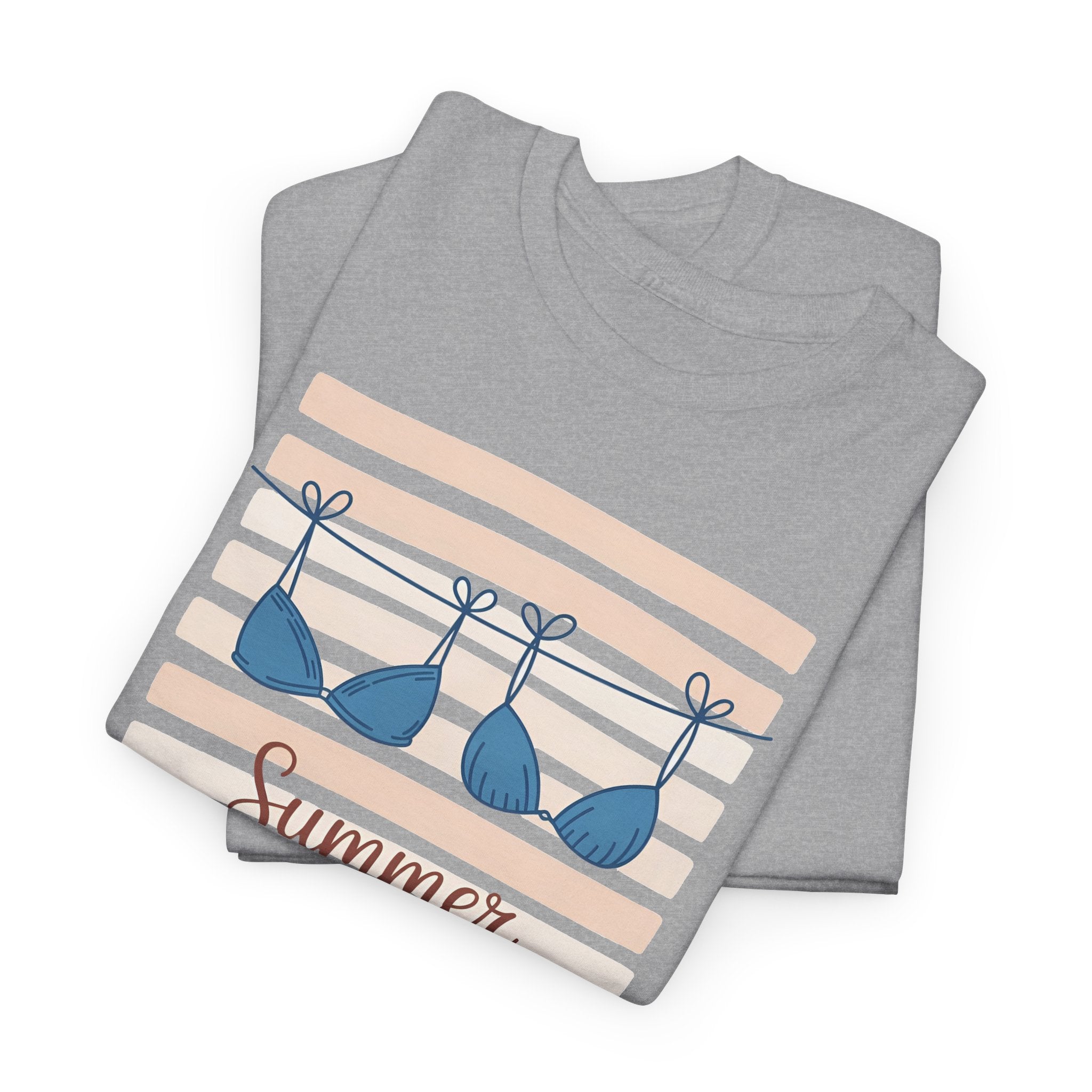 Summer Is In The Air Tee — Beach Bikini Graphic T-Shirt