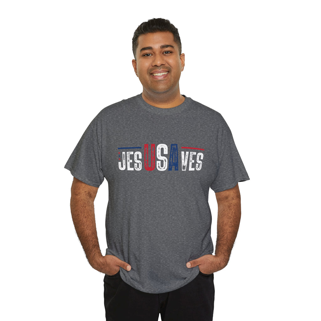 Jesus Saves Patriotic T-Shirt
