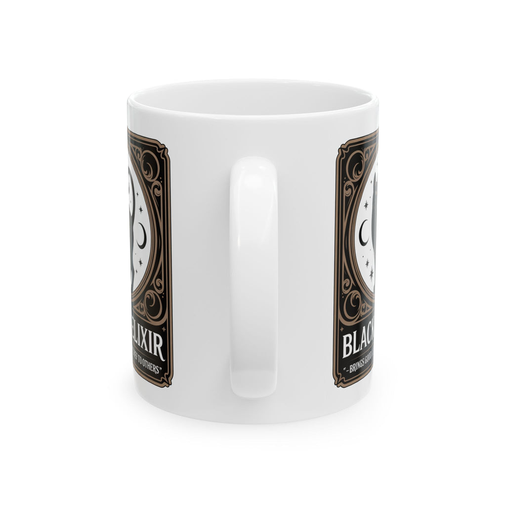 Black Cat Elixir Coffee Mug