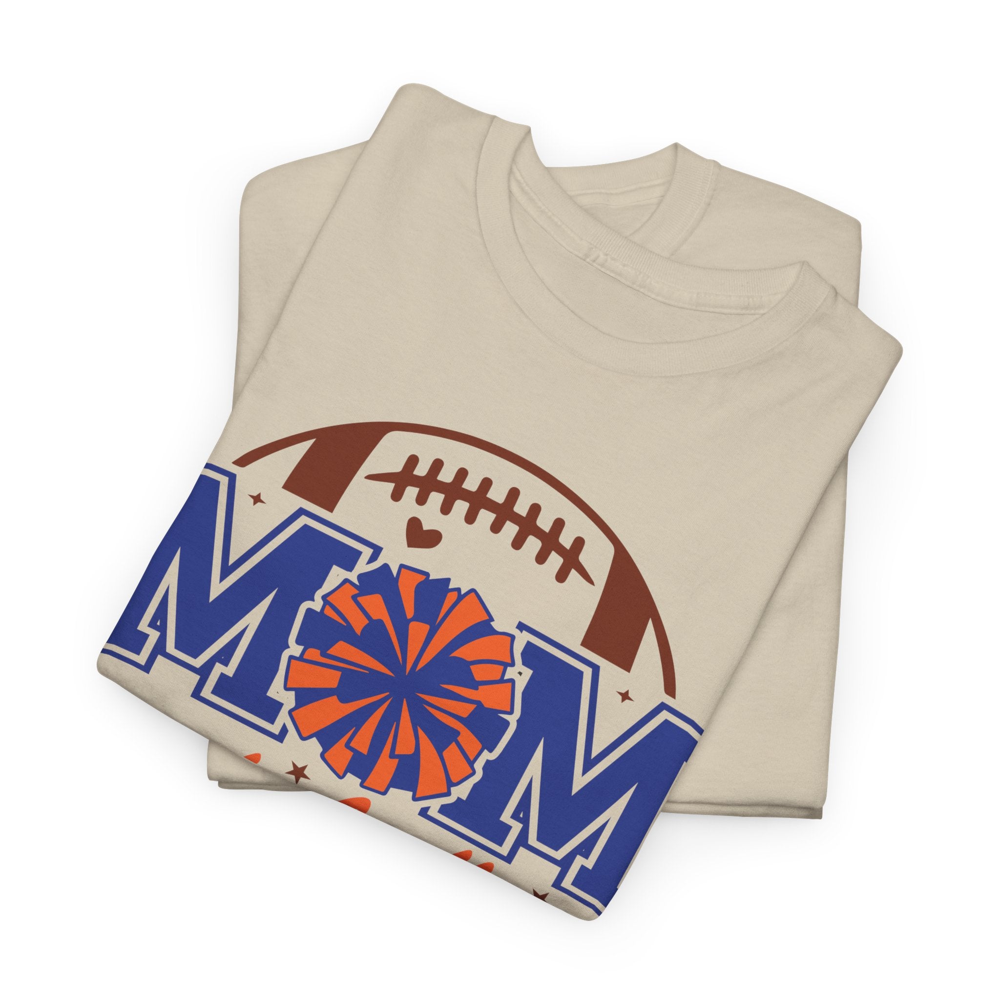 Football Cheerleading Mom Of Both T-shirt