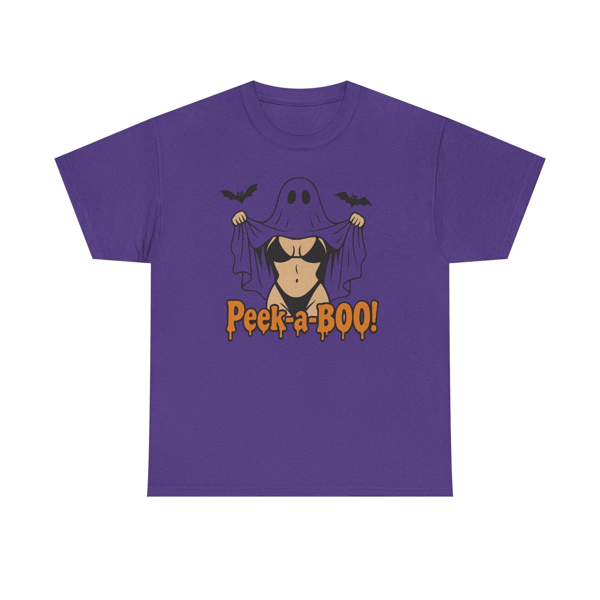 Spooky Ghost Peek-a-Boo T-shirt