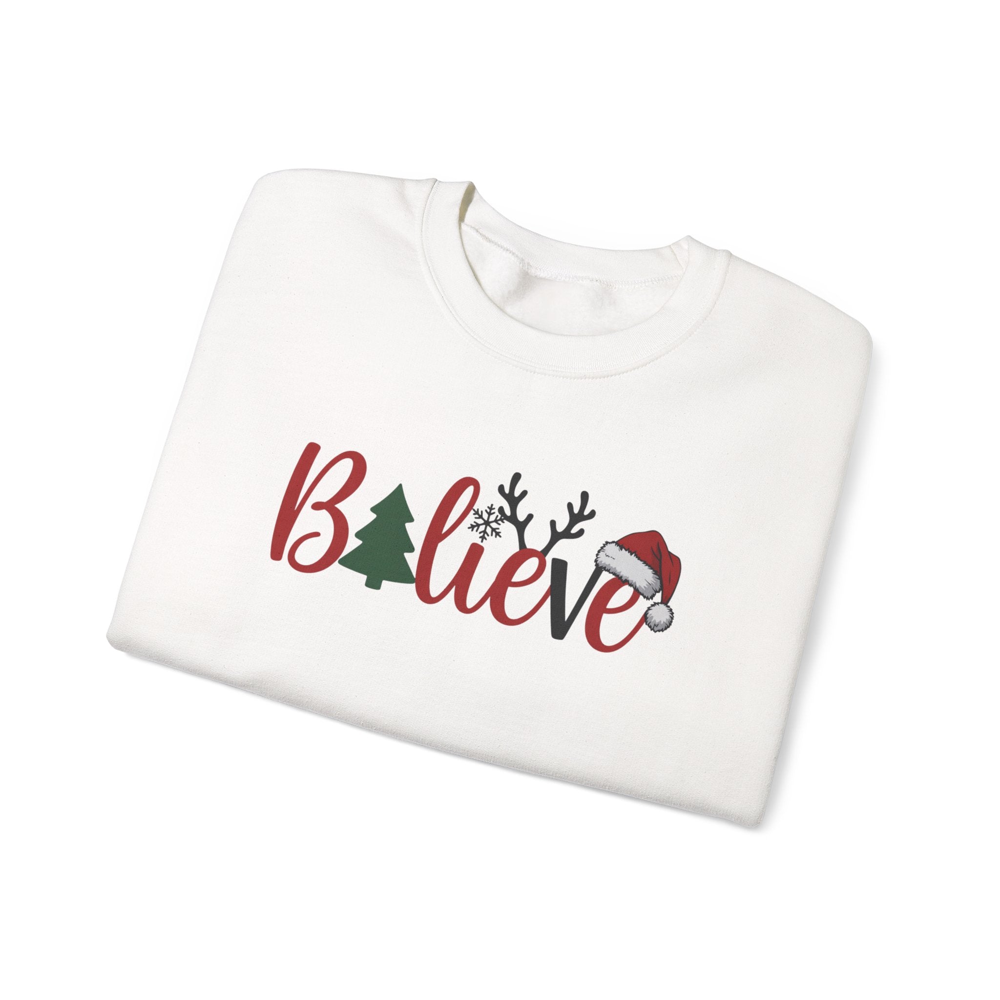 Christmas Believe Crewneck Sweatshirt