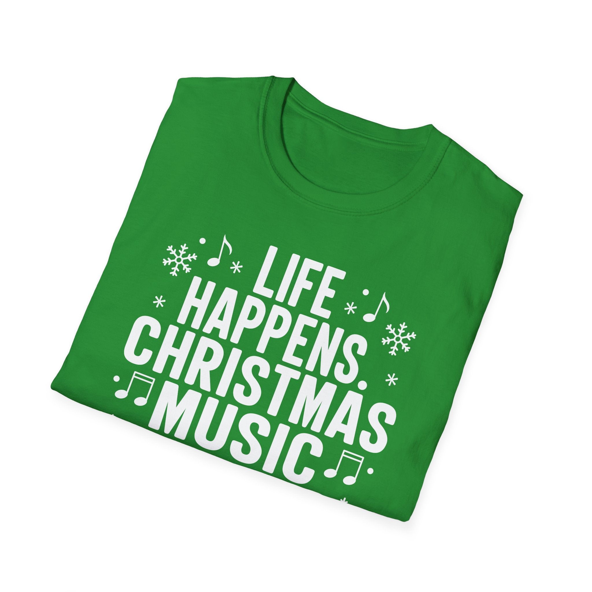Christmas Music Helps Unisex Tee