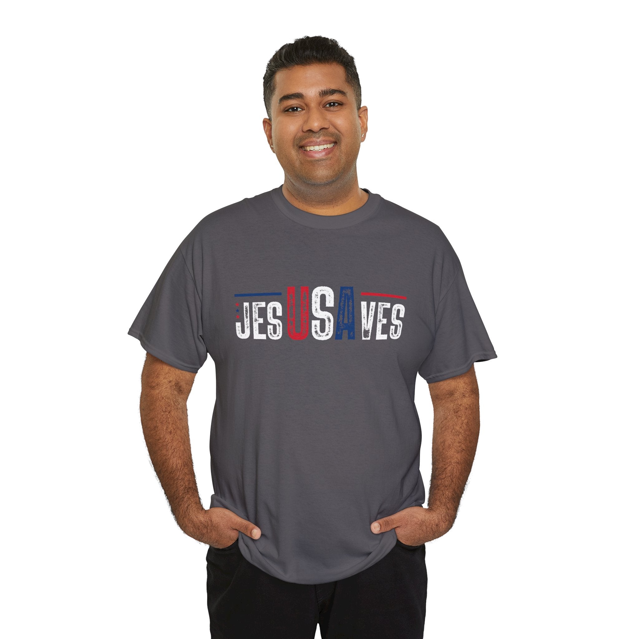 Jesus Saves Patriotic T-Shirt