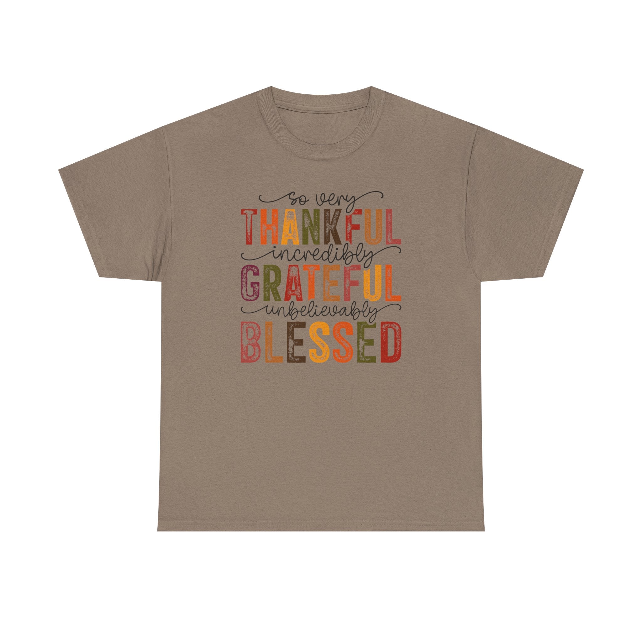 Thankful Grateful Blessed T-shirt
