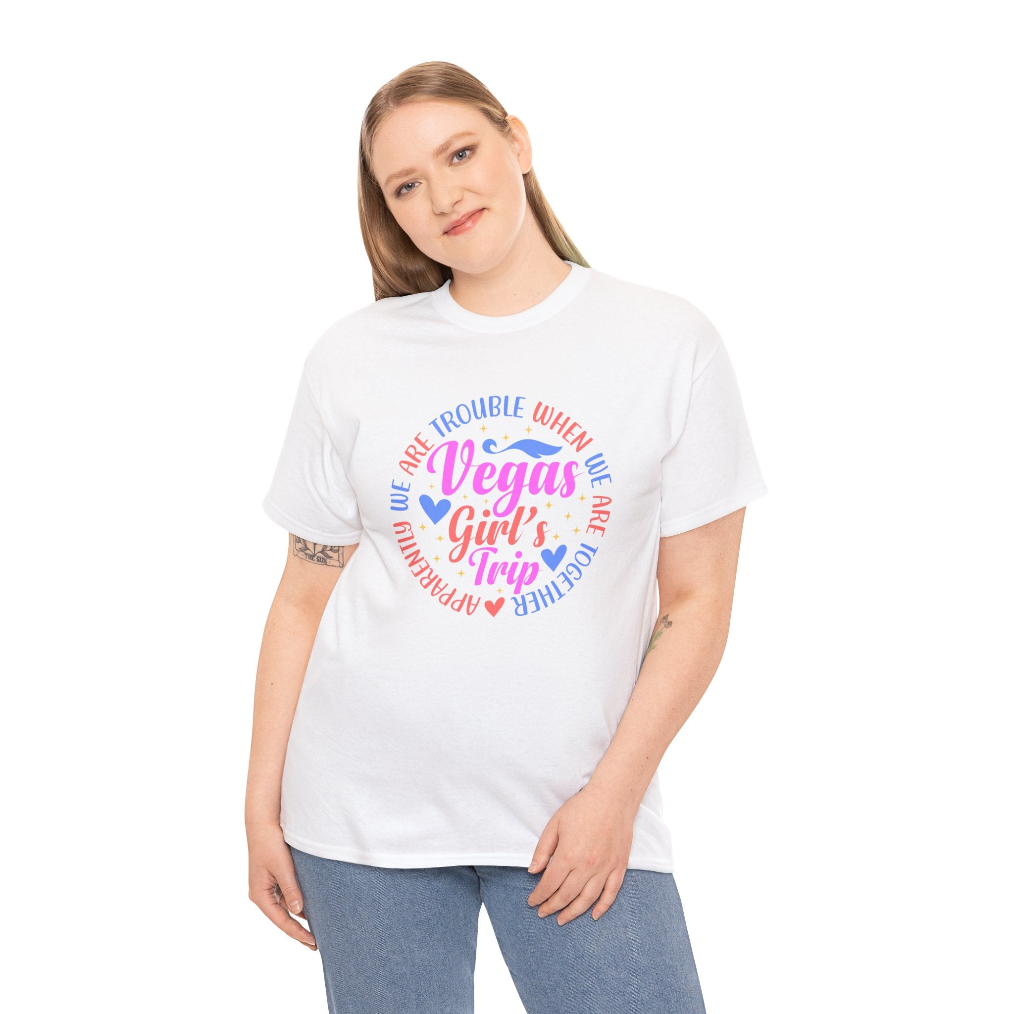 Vegas Girls' Trip T-Shirt — "Vegas Girl's Trip" Bachelorette & Vacation Tee