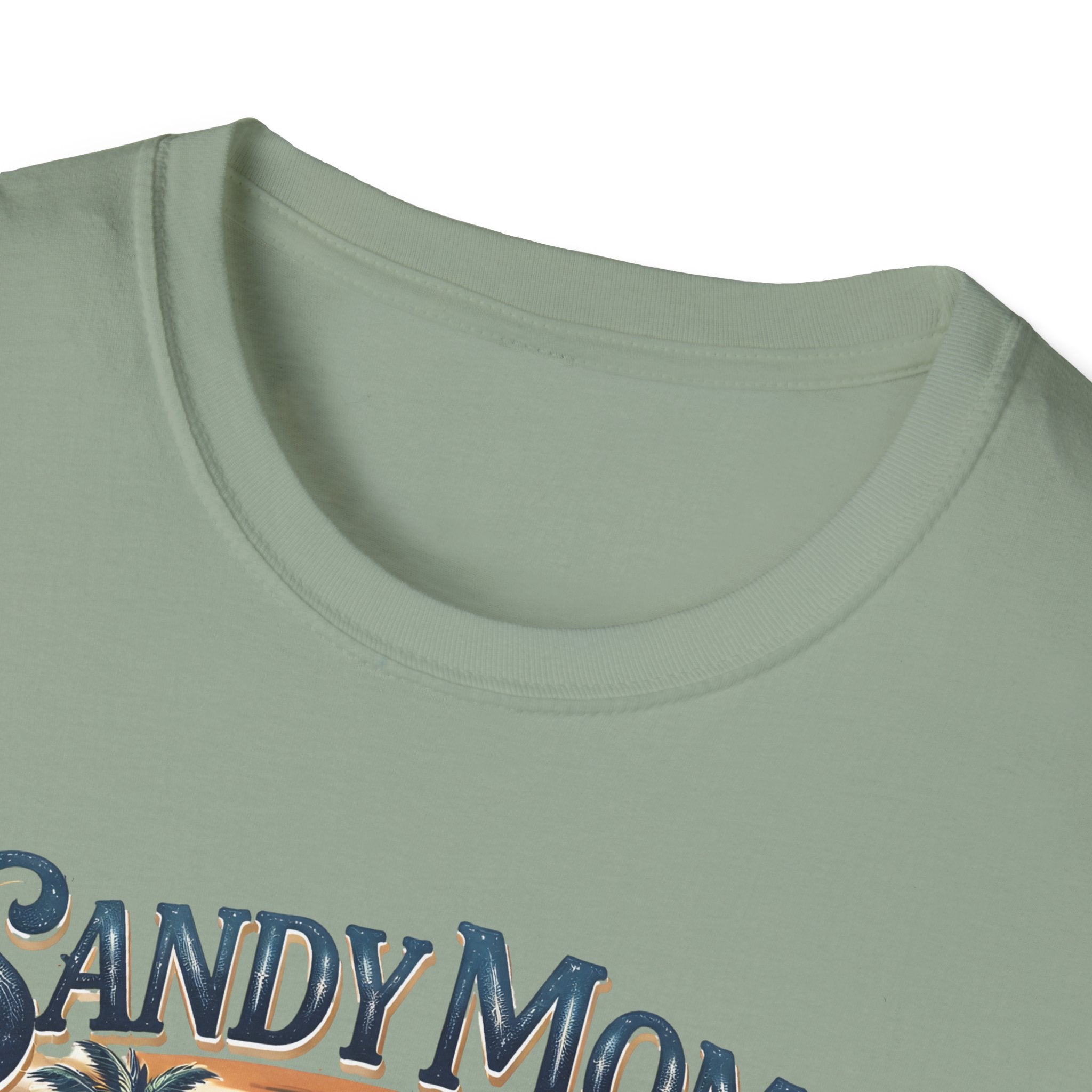 Sandy Moms Coastal Vibes T-Shirt — "Tropic Like It’s Hot" Beach Tee