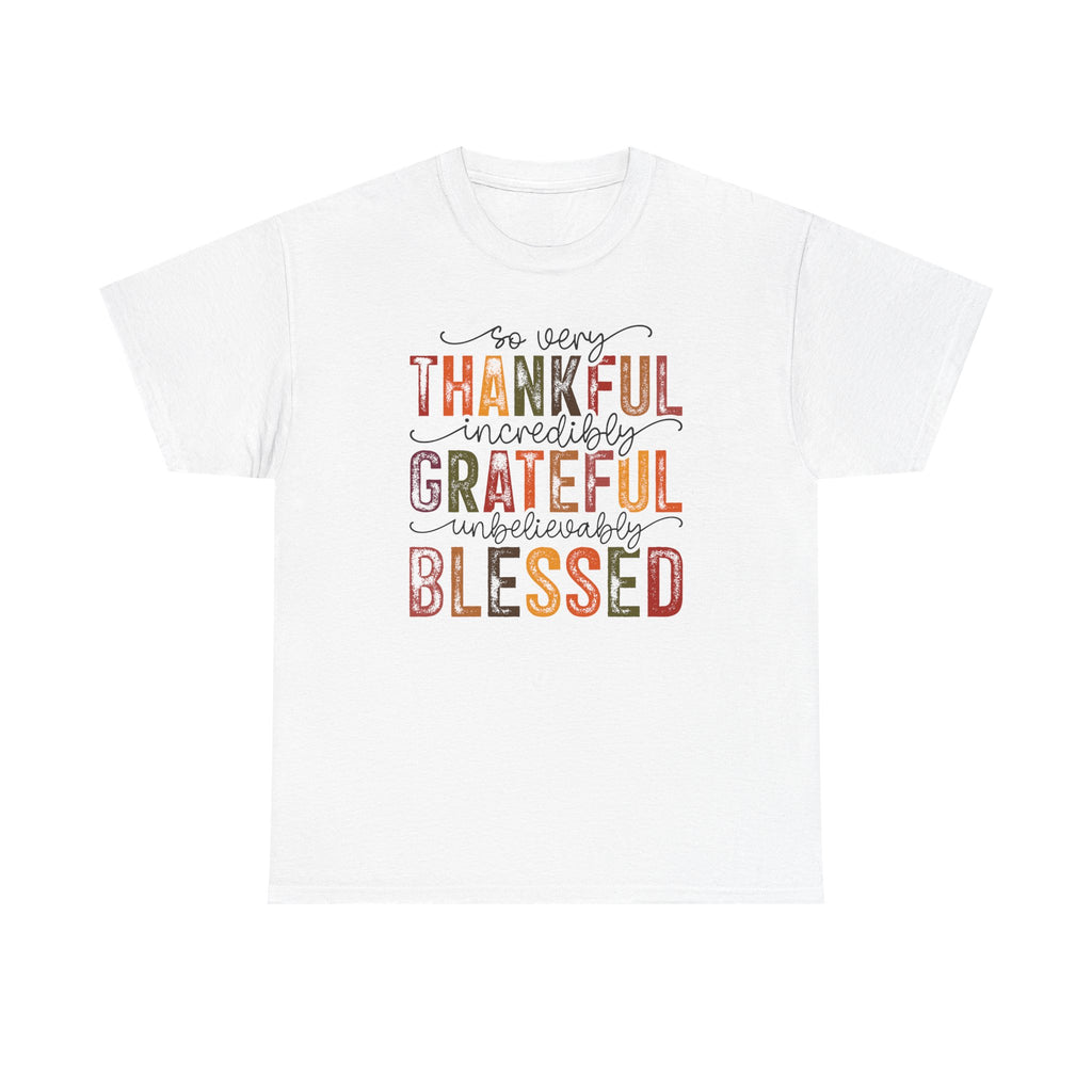 Thankful Grateful Blessed T-shirt