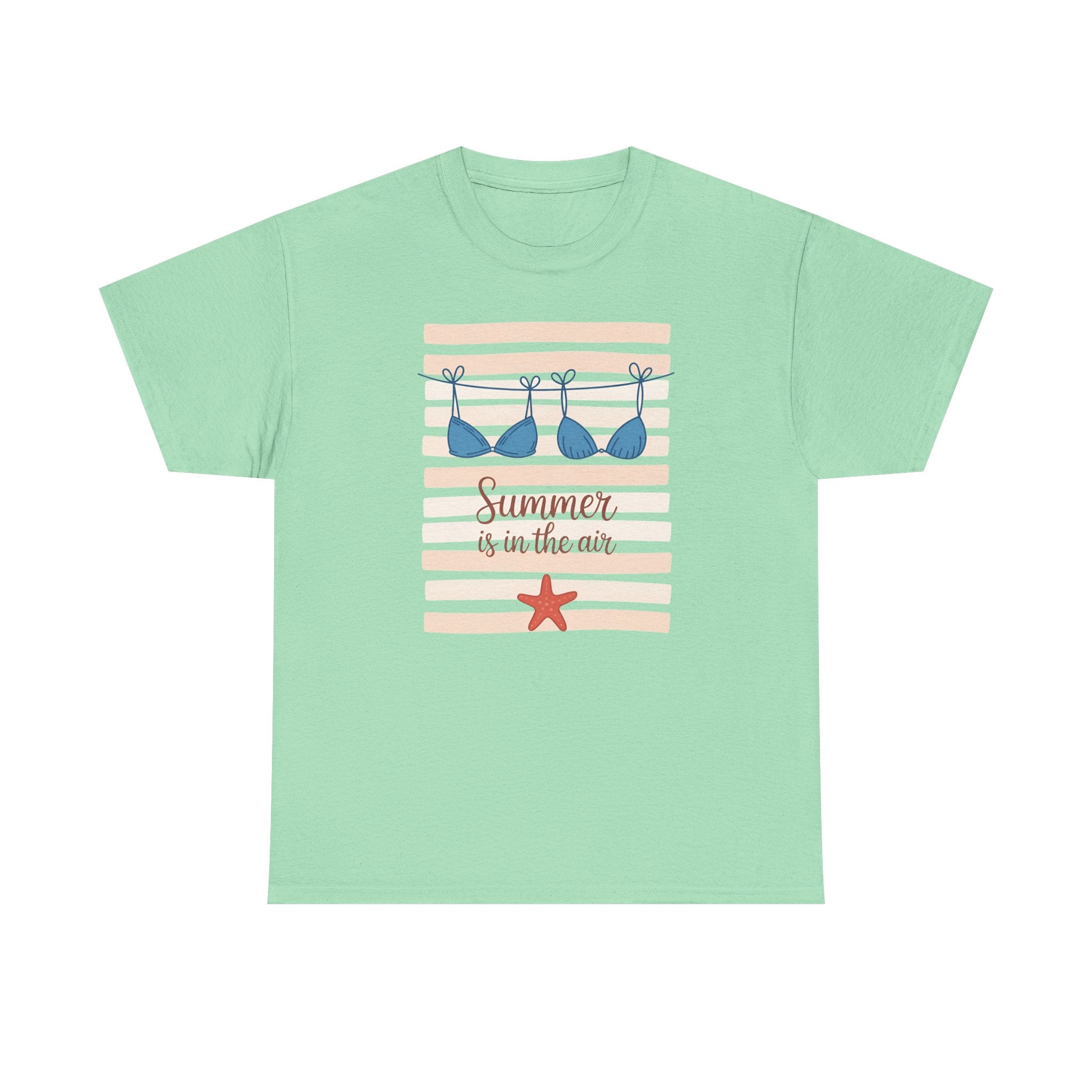 Summer Is In The Air Tee — Beach Bikini Graphic T-Shirt