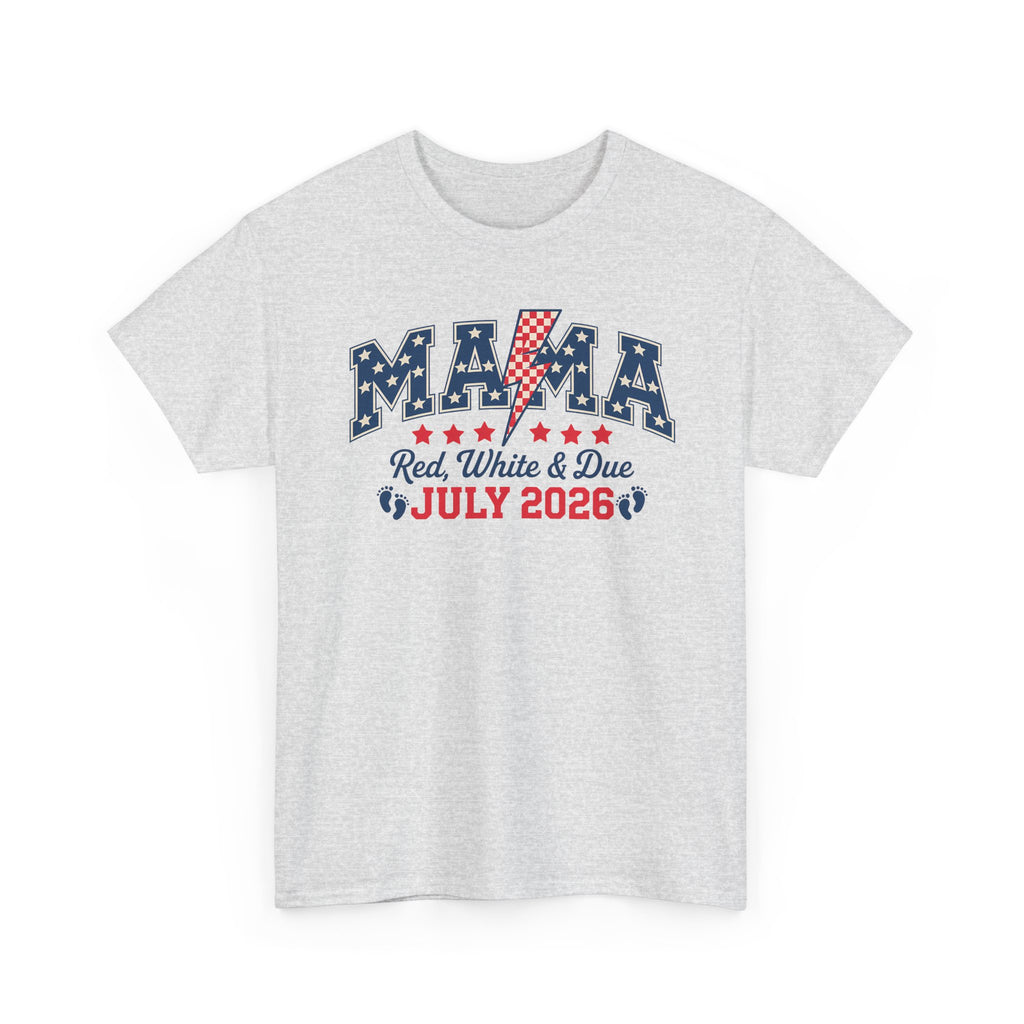 Mama — Red, White & Due July 2026 Tee