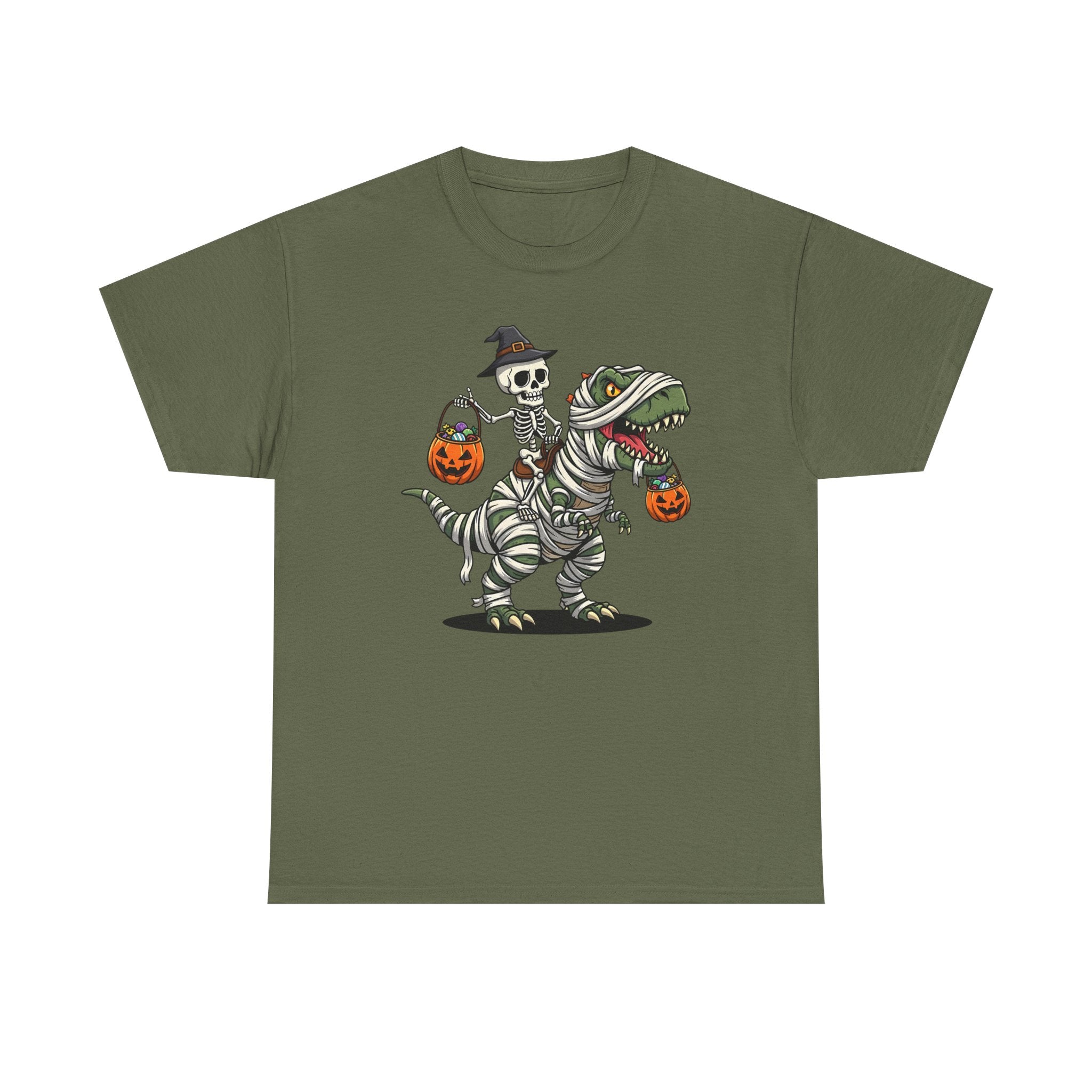 Halloween T-Rex Skeleton T-shirt