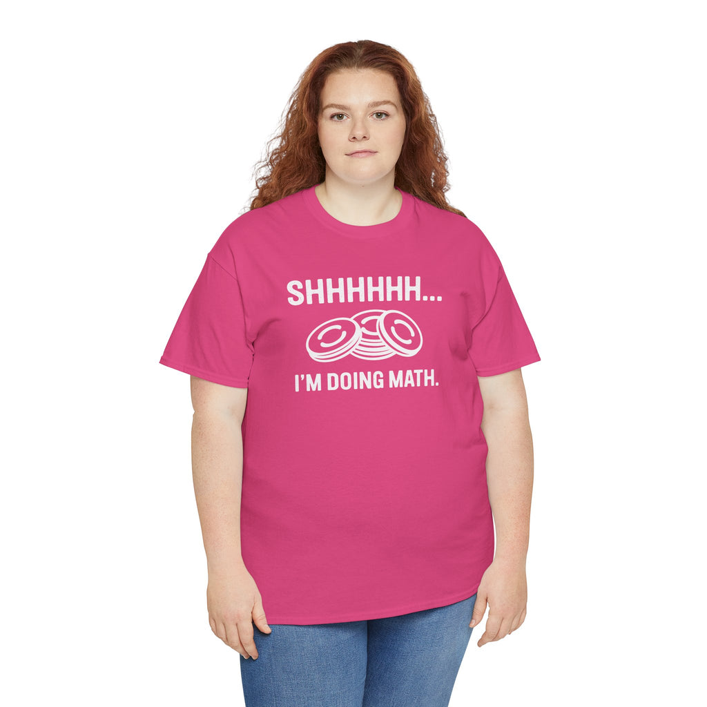 “Shhh… I’m Doing Math” Funny Nerd Tee