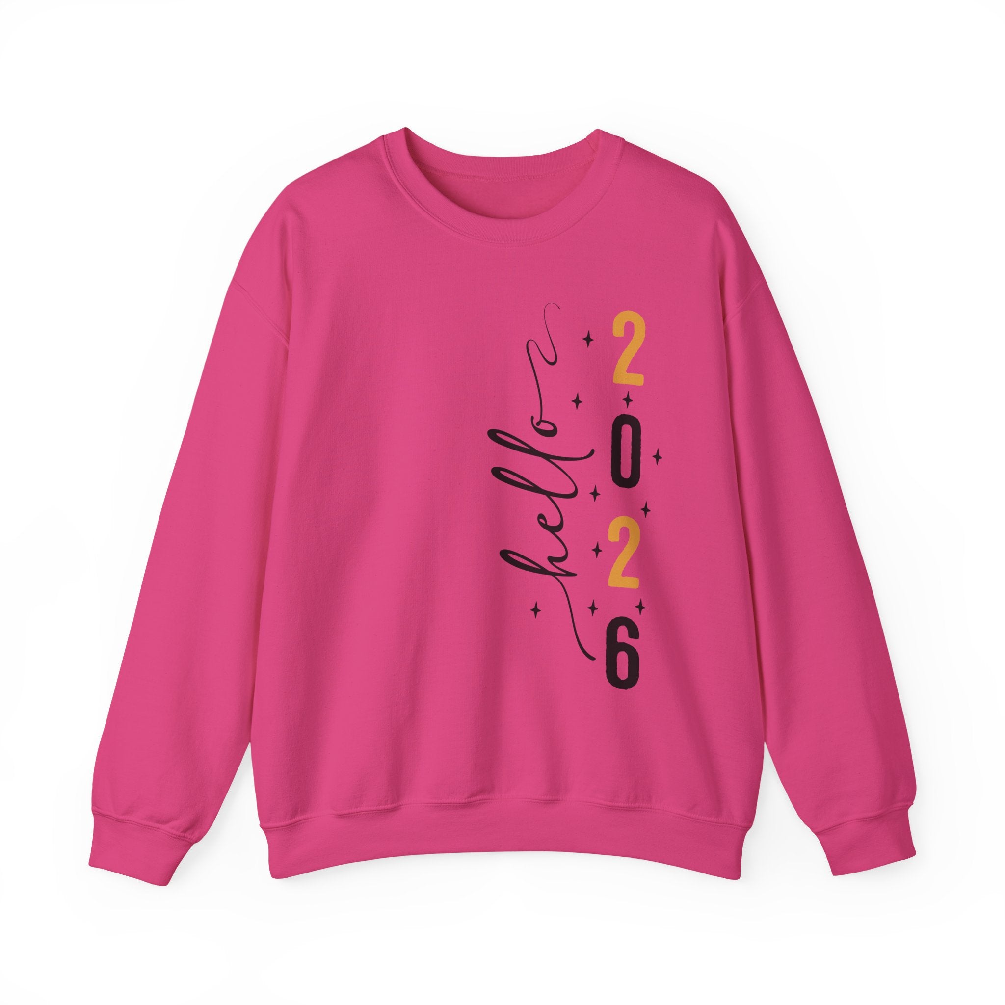 2026 New Year Graphic Pullover Sweatshirt