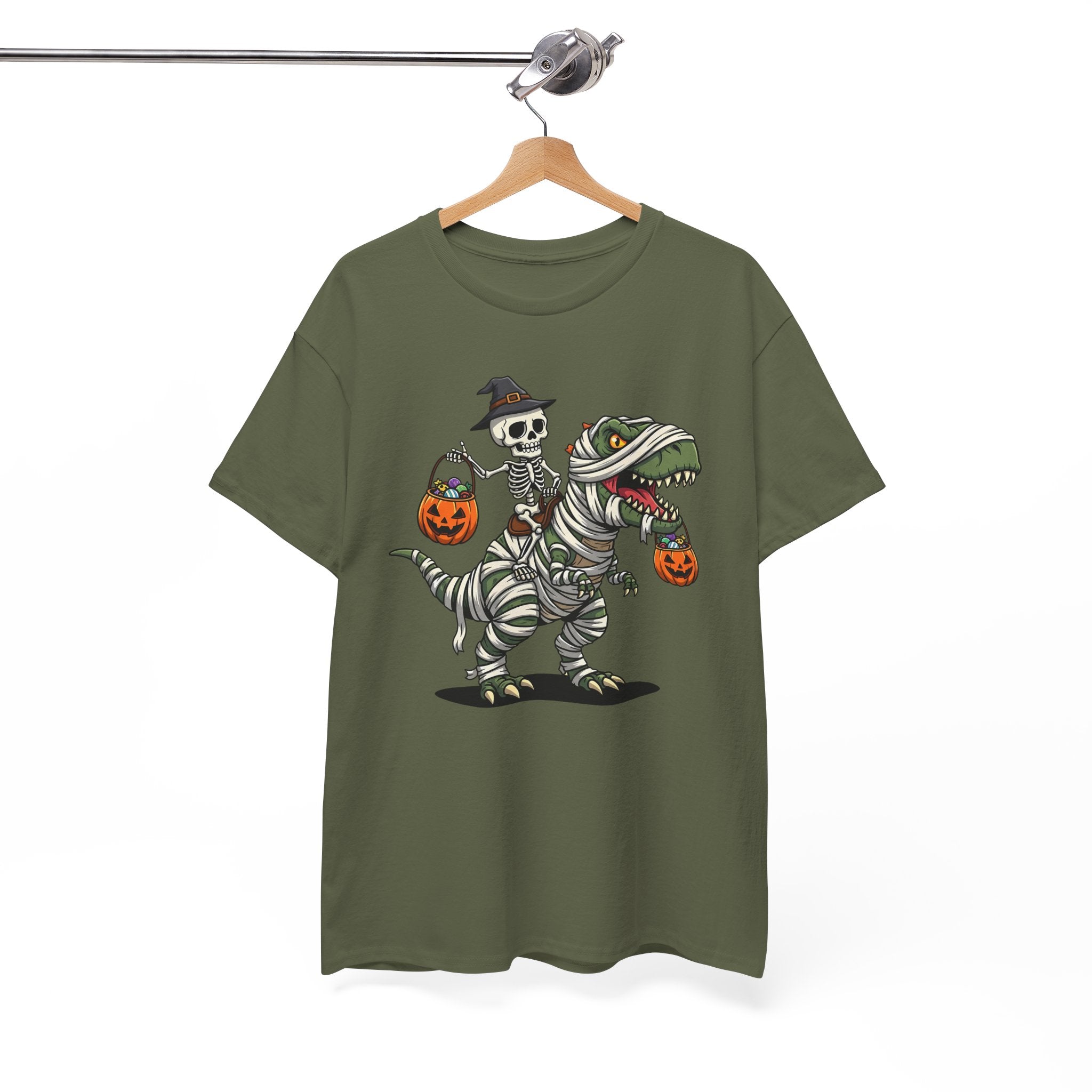 Halloween T-Rex Skeleton T-shirt