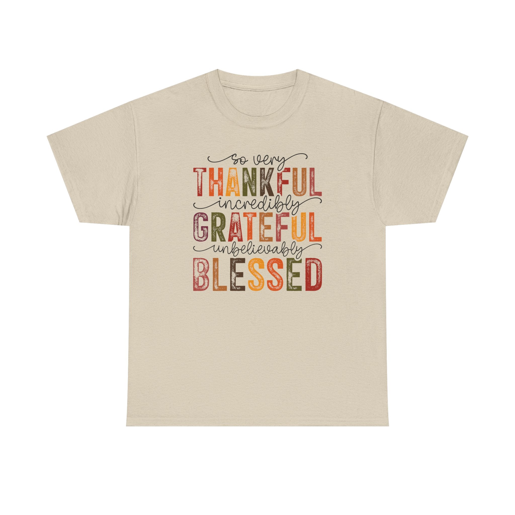 Thankful Grateful Blessed T-shirt