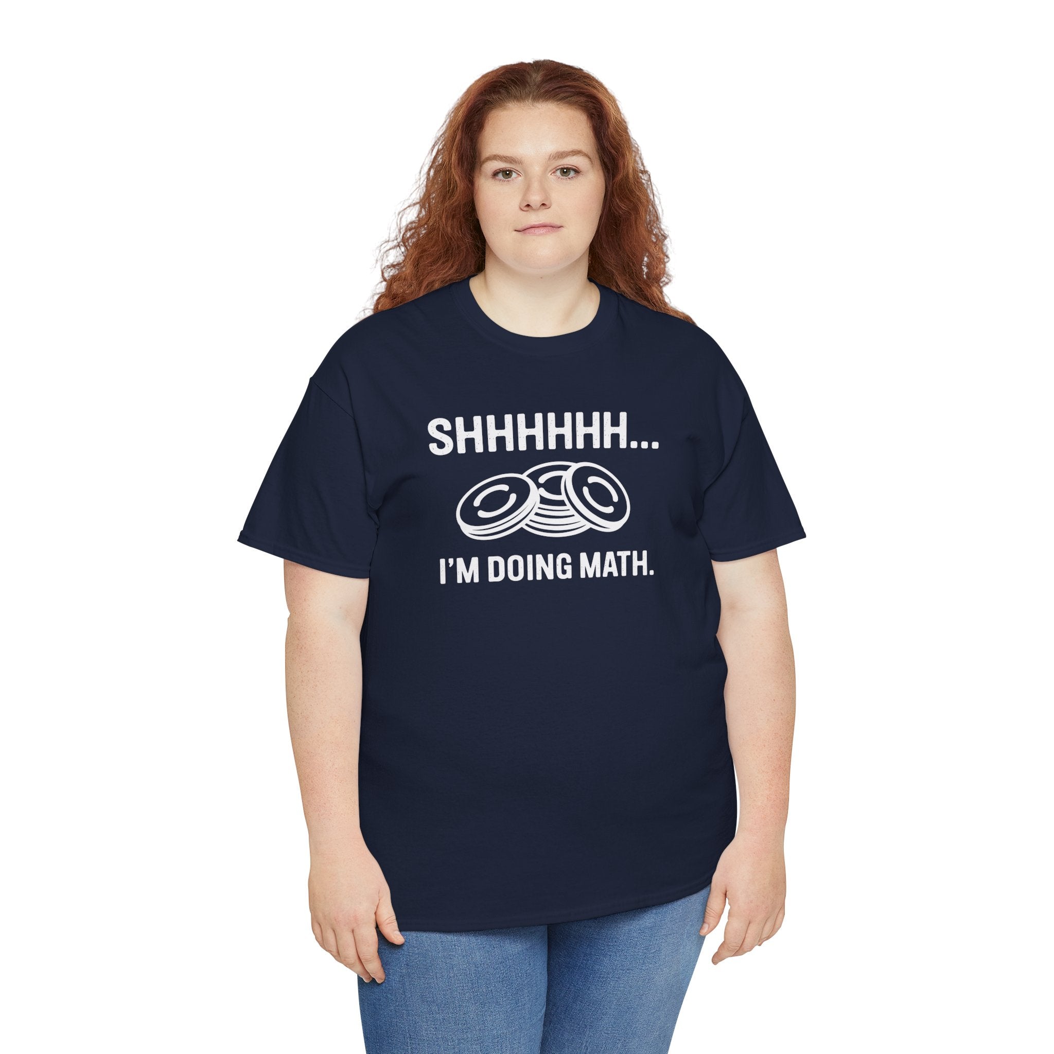 “Shhh… I’m Doing Math” Funny Nerd Tee